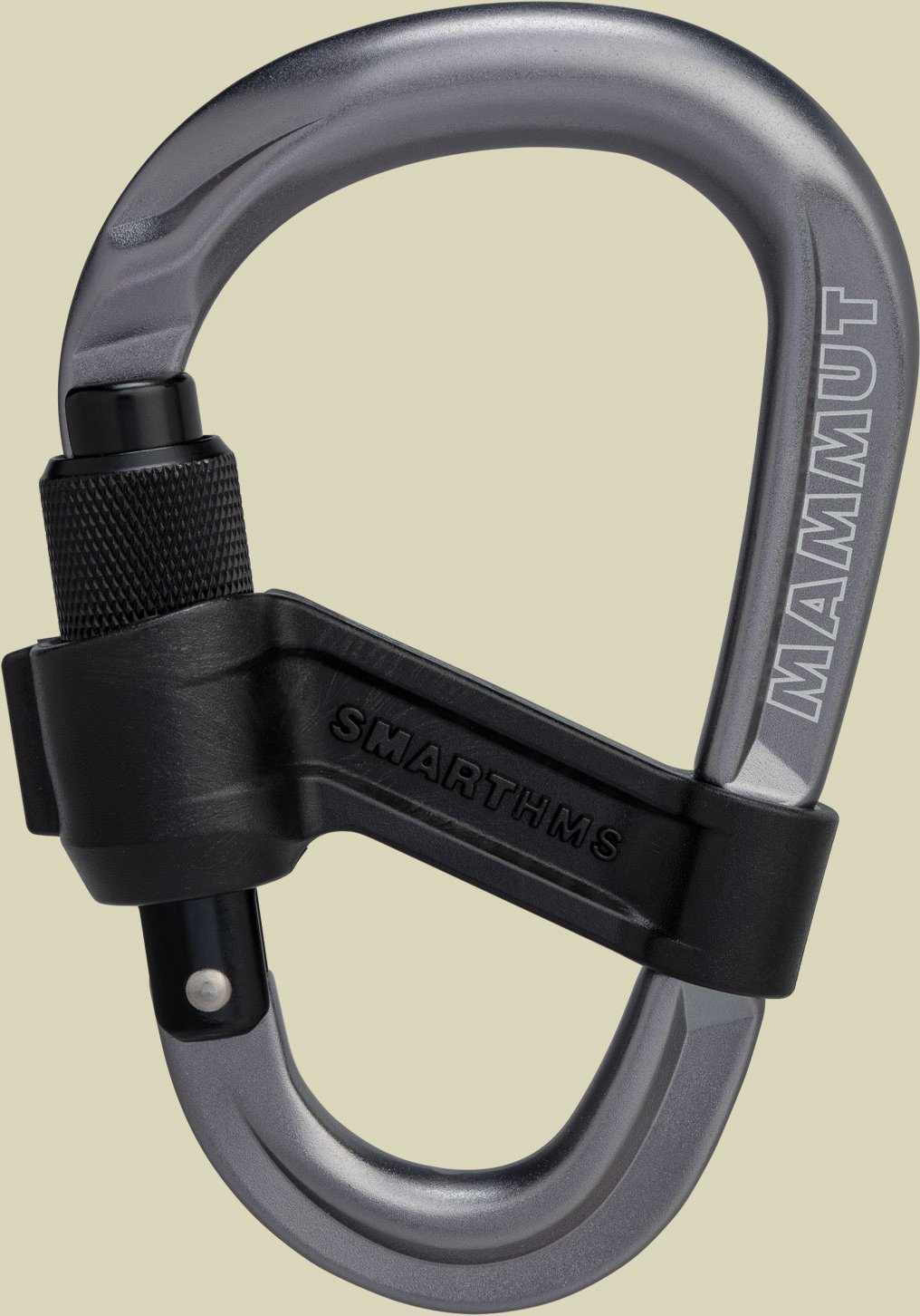 Smart HMS 2.0 Screwgate Karabiner grey one size