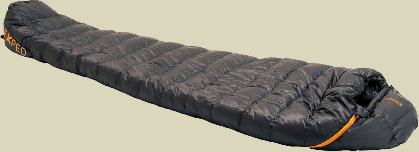 Ultra 0° bis Körpergröße 180 cm (MW) Farbe charcoal, Reißverschluss links