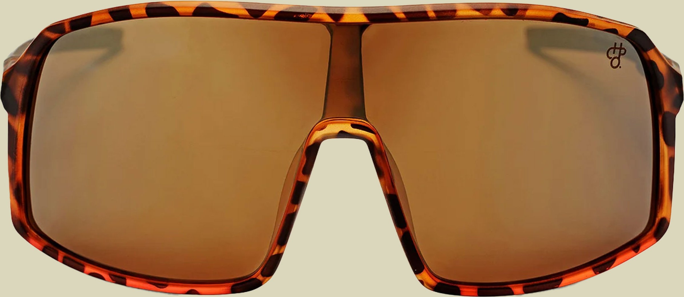 Erica one size braun - turtle brown / gold mirror polarized