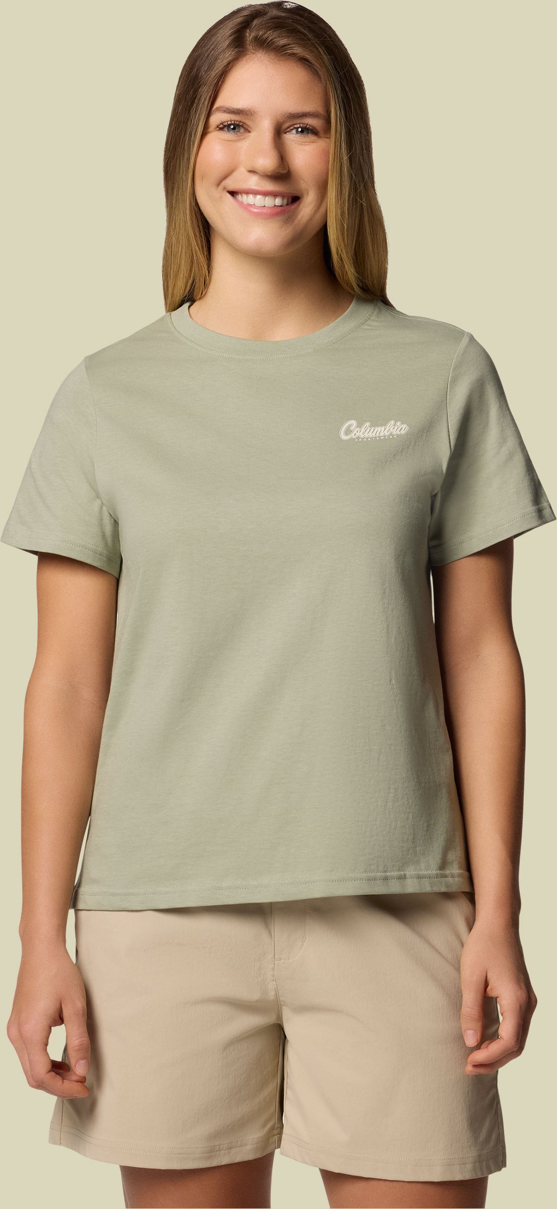 Rolling Bend Graphic SS Women XL grün - safari/timberline trio