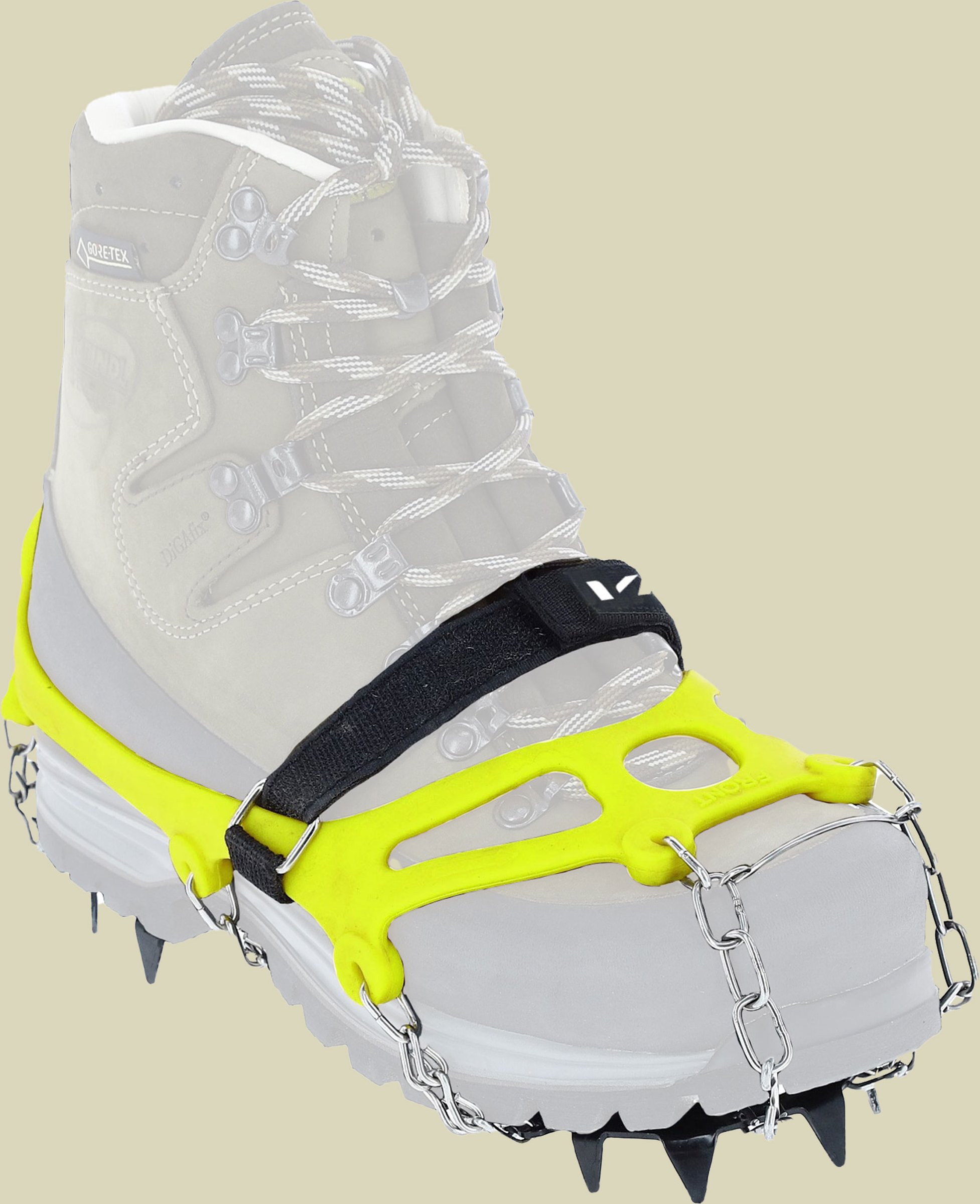 Crampons Soltoro L gelb - Farbe yellow