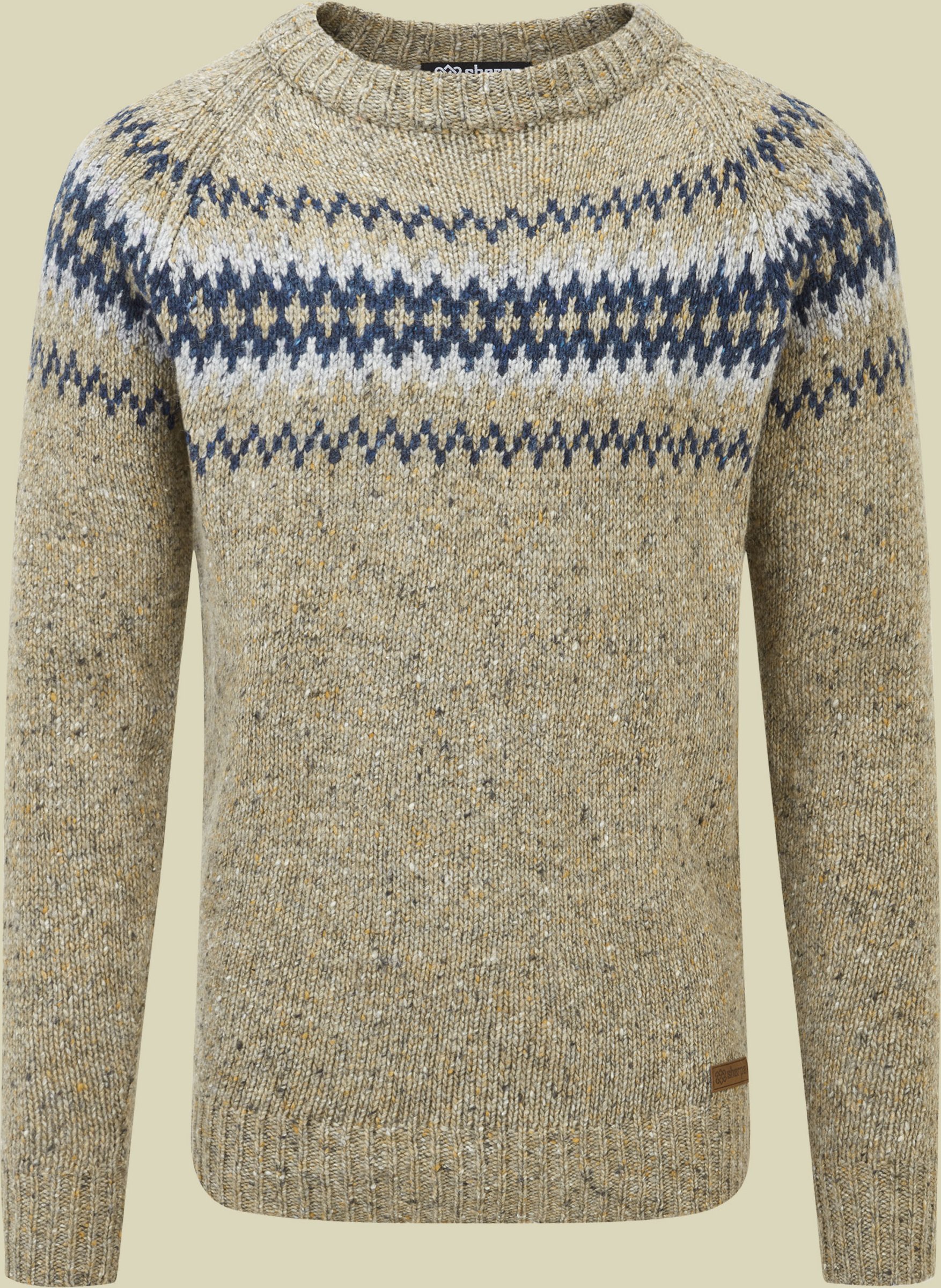 Dumji Crew Sweater Men braun2 XL - Farbe herb