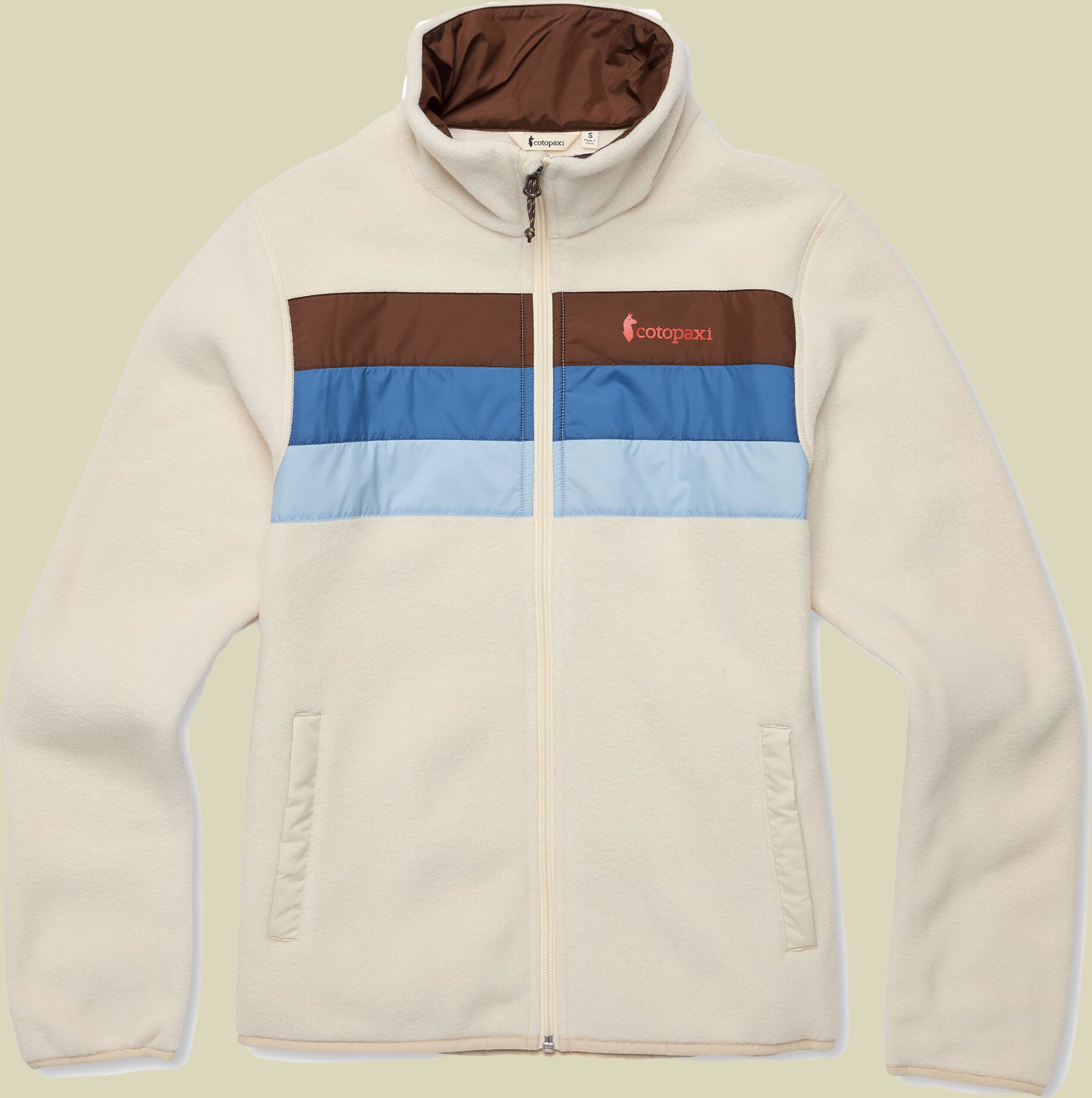 Teca Fleece Full-Zip Jacket Women L weiß - light jog