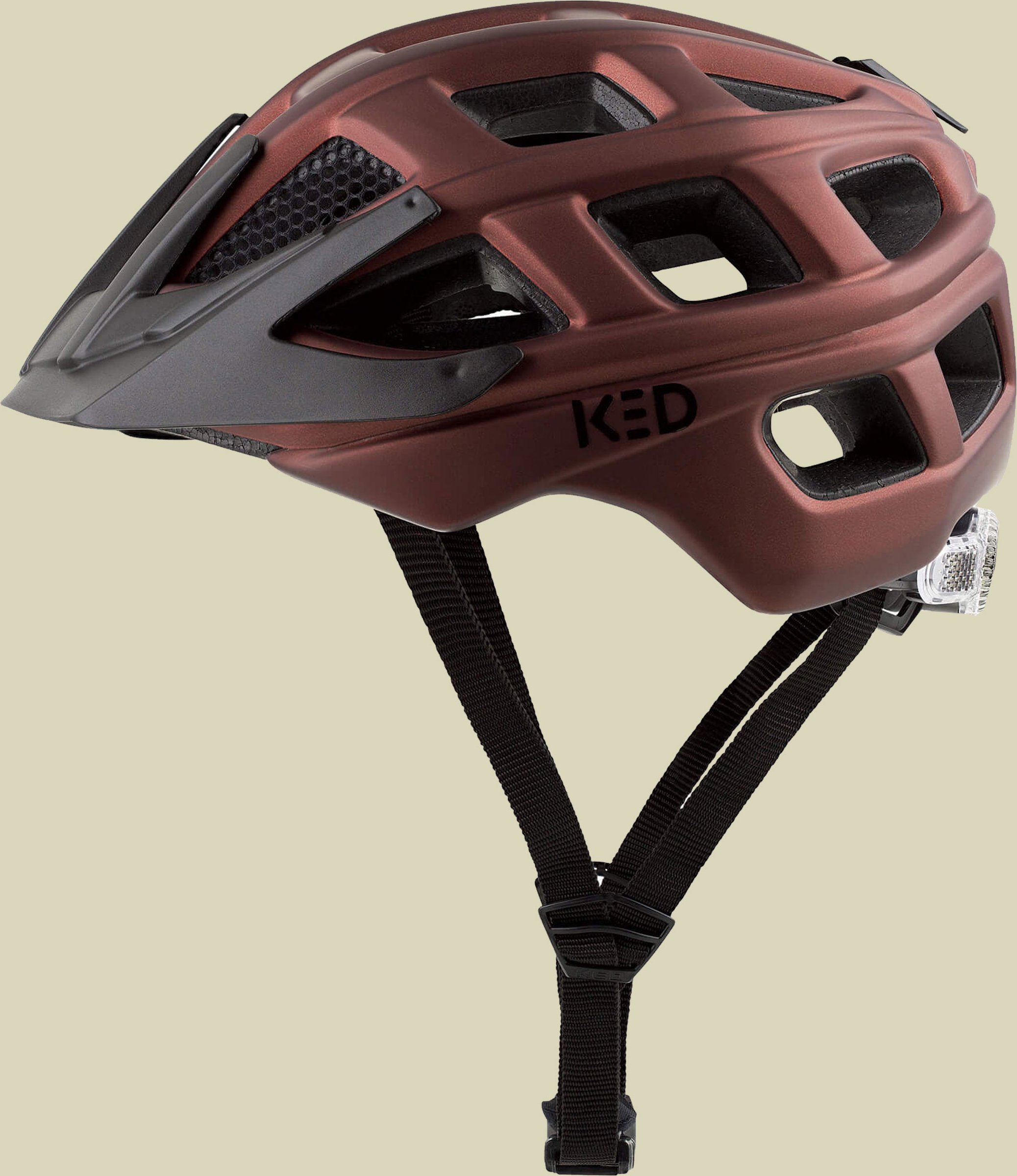 Kailu braun S 49-53 cm - Farbe maroon red matt