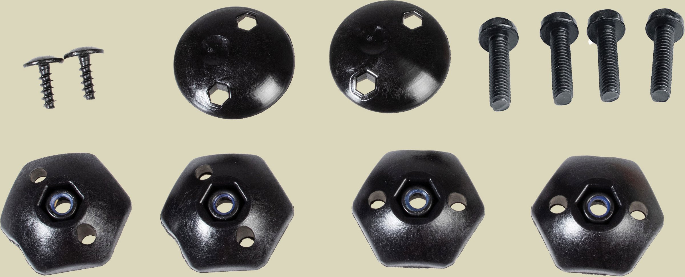 Schraubenset zur Befestigung der oberen QL2.1-Schiene