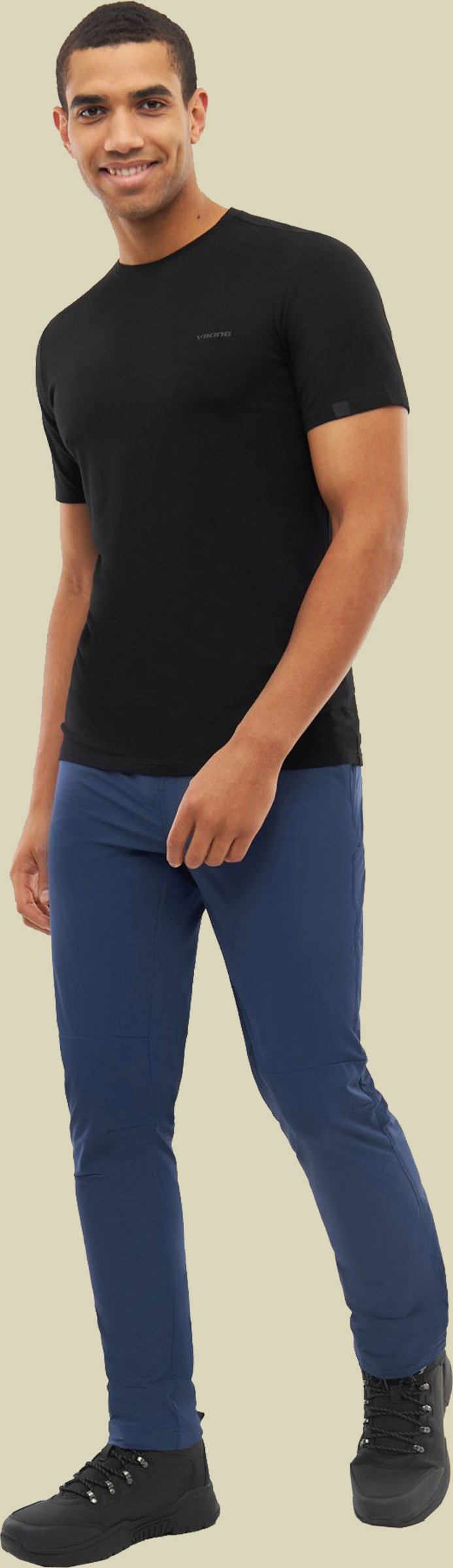 T-Shirt Harvi Man XXL schwarz - Farbe black