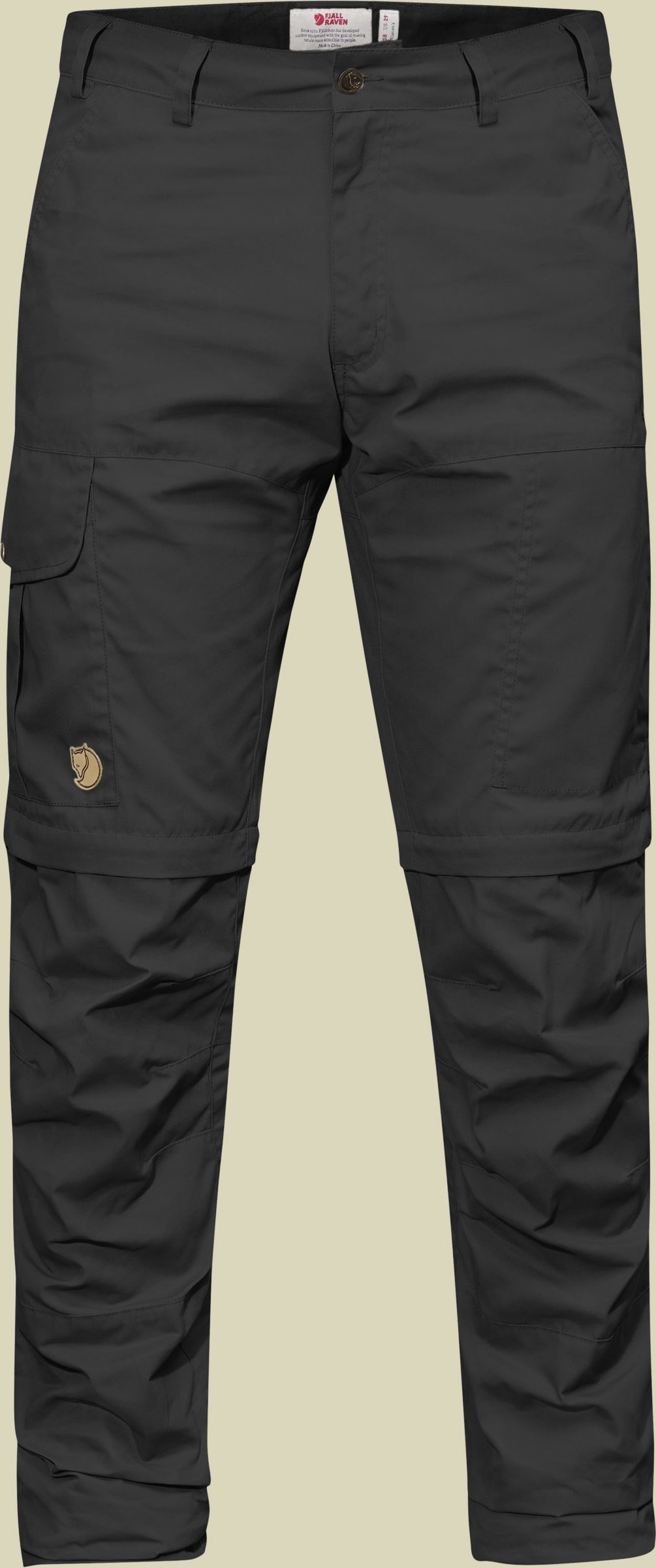 Karl Pro Zip-Off Trousers Men Größe 52 Farbe dark grey