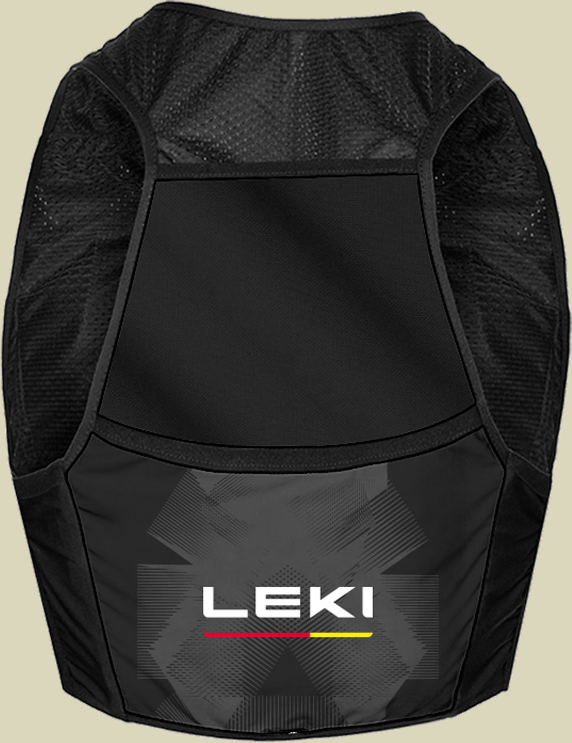 Trail Running Quiver Vest LXL schwarz - black-bright red-shuttle grey