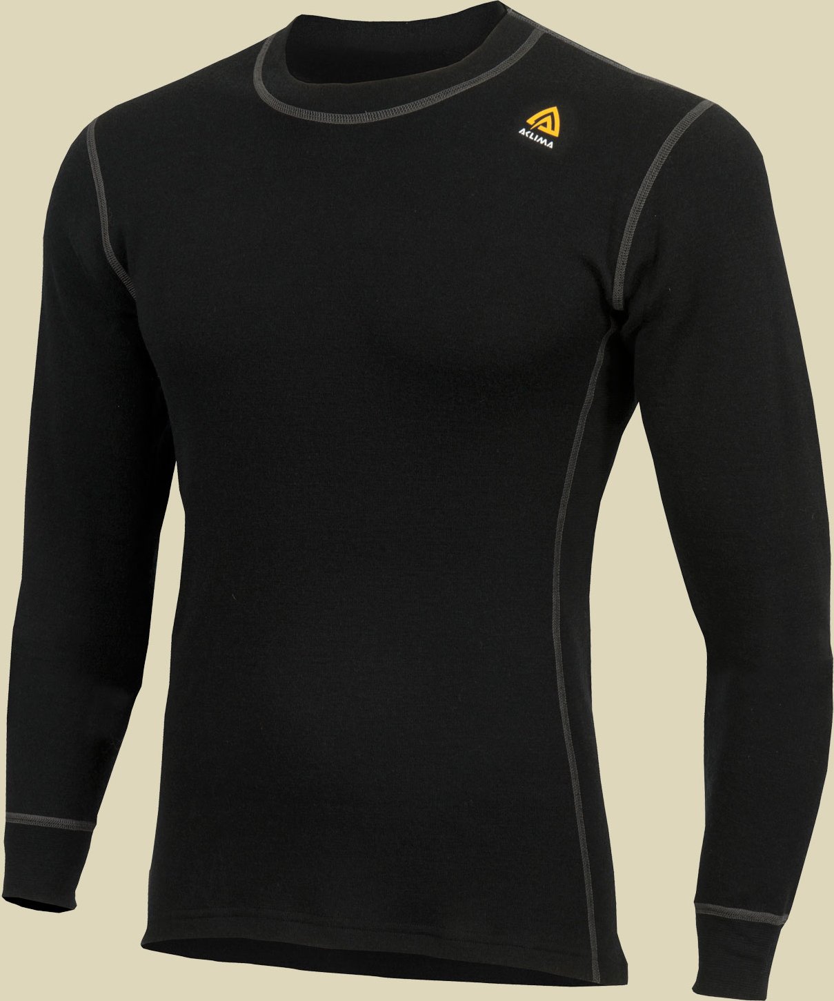 Thumbnail - WarmWool Crew Neck Man Größe XXL Farbe jet black