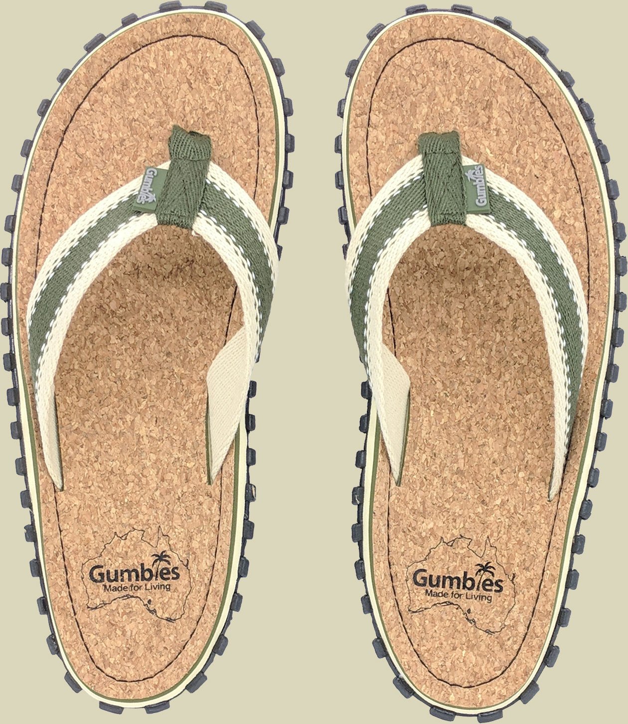 Corker Größe UK 4 - Farbe khaki