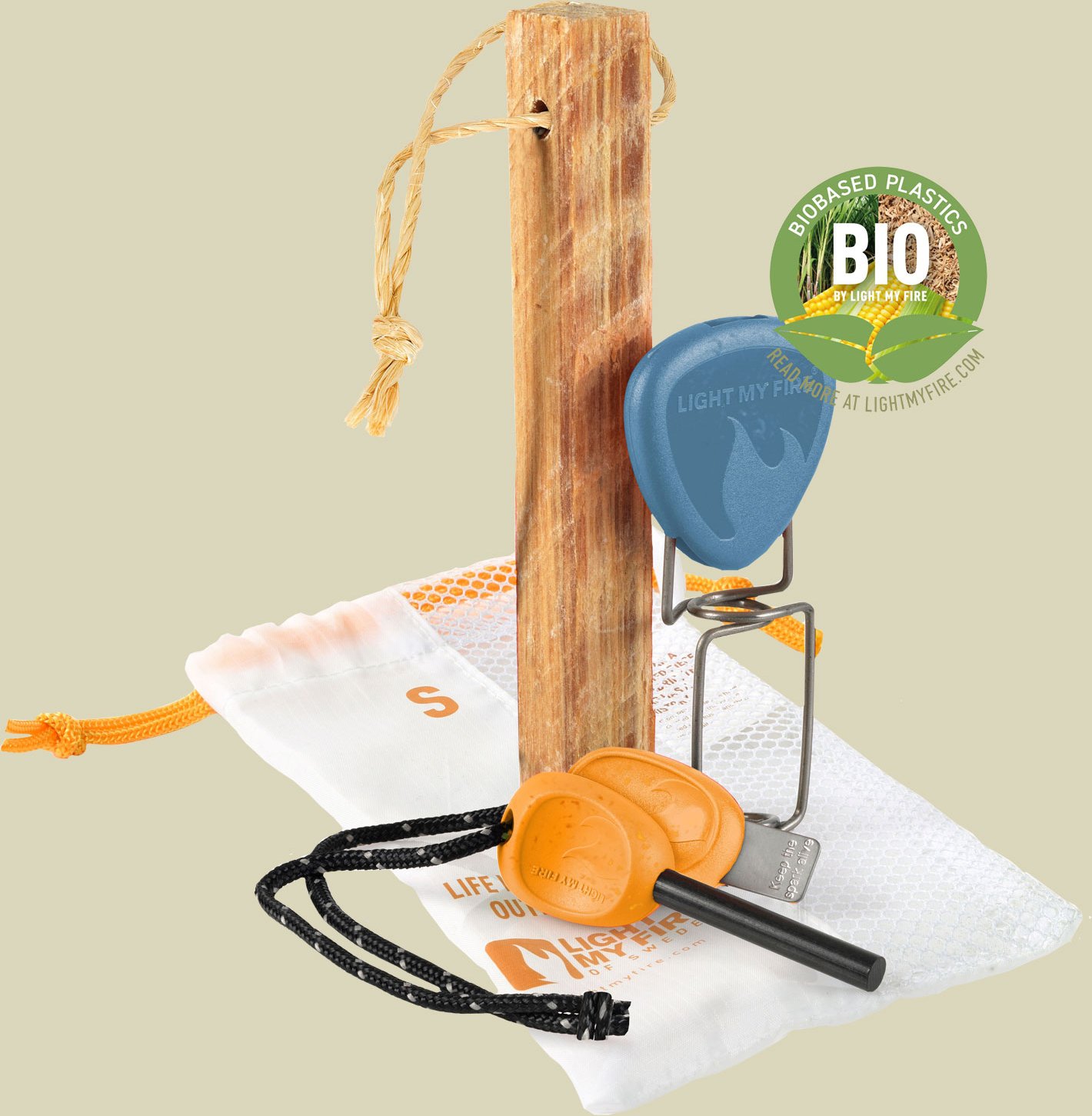 FireLighting Kit BIO one size Farbe hazyblue/rustyorange