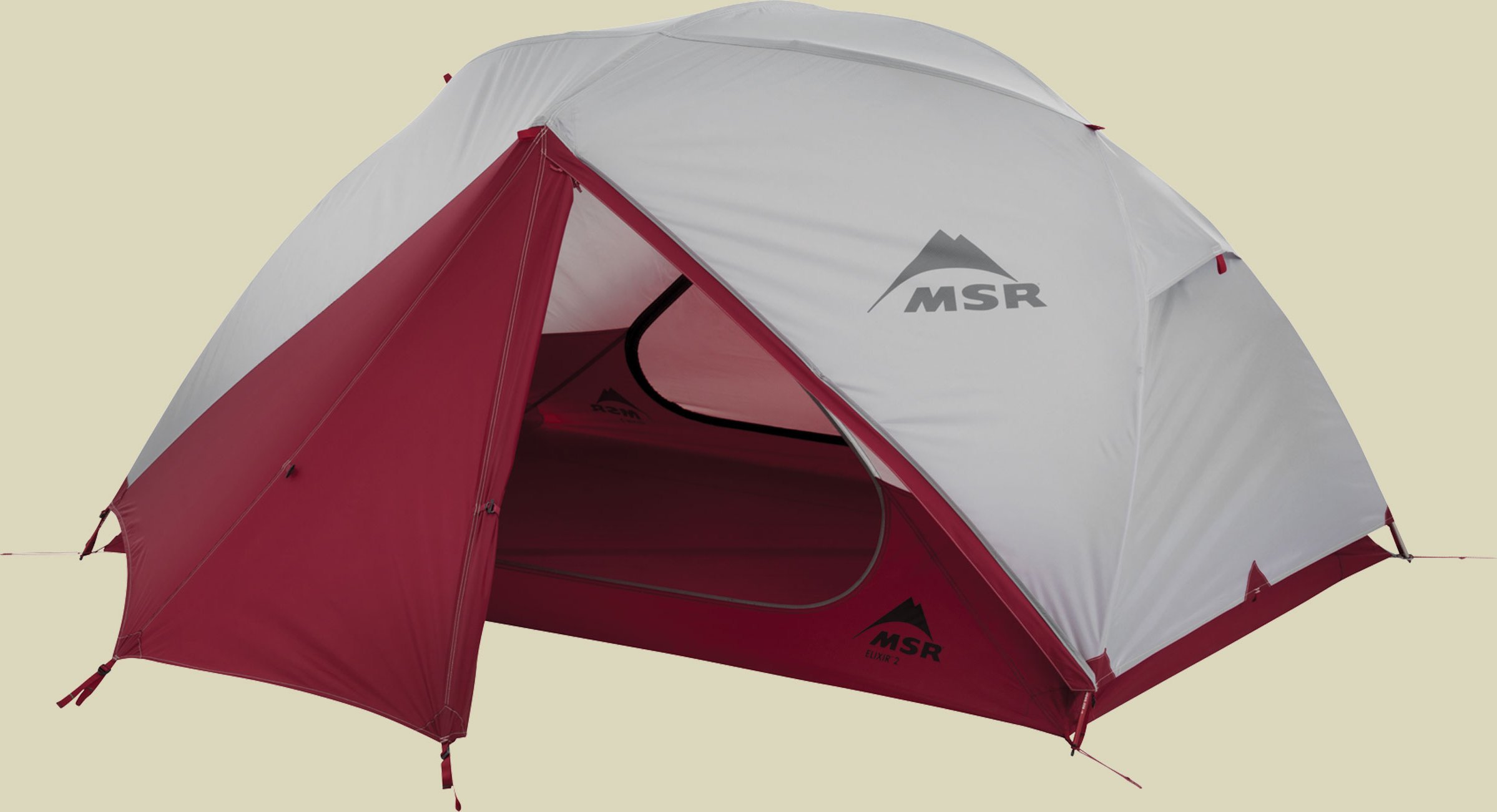 Elixir 2 Tent V2 2- Personen- Zelt Farbe: gray