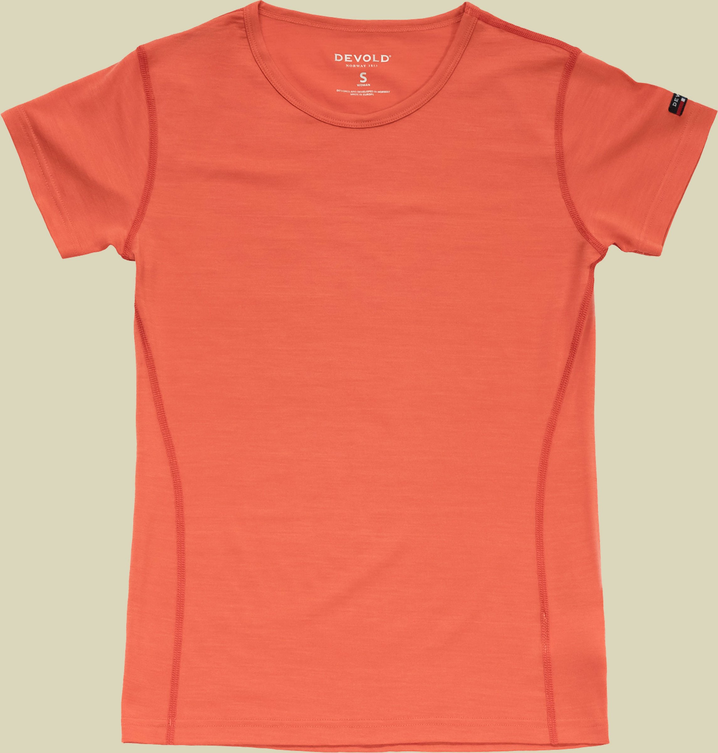 Breeze T-Shirt Women rot L - coral