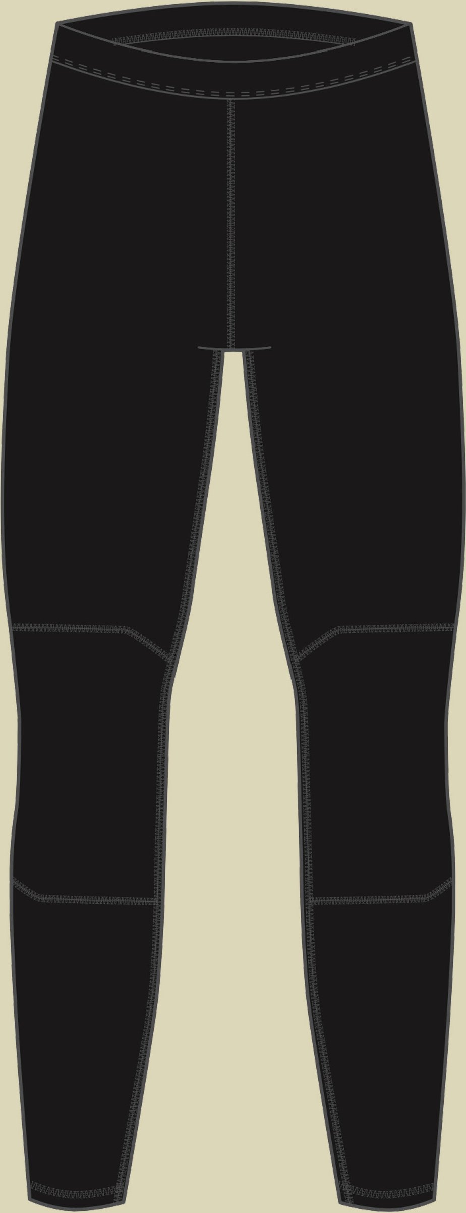 Gimmer Long John Men Größe S Farbe black