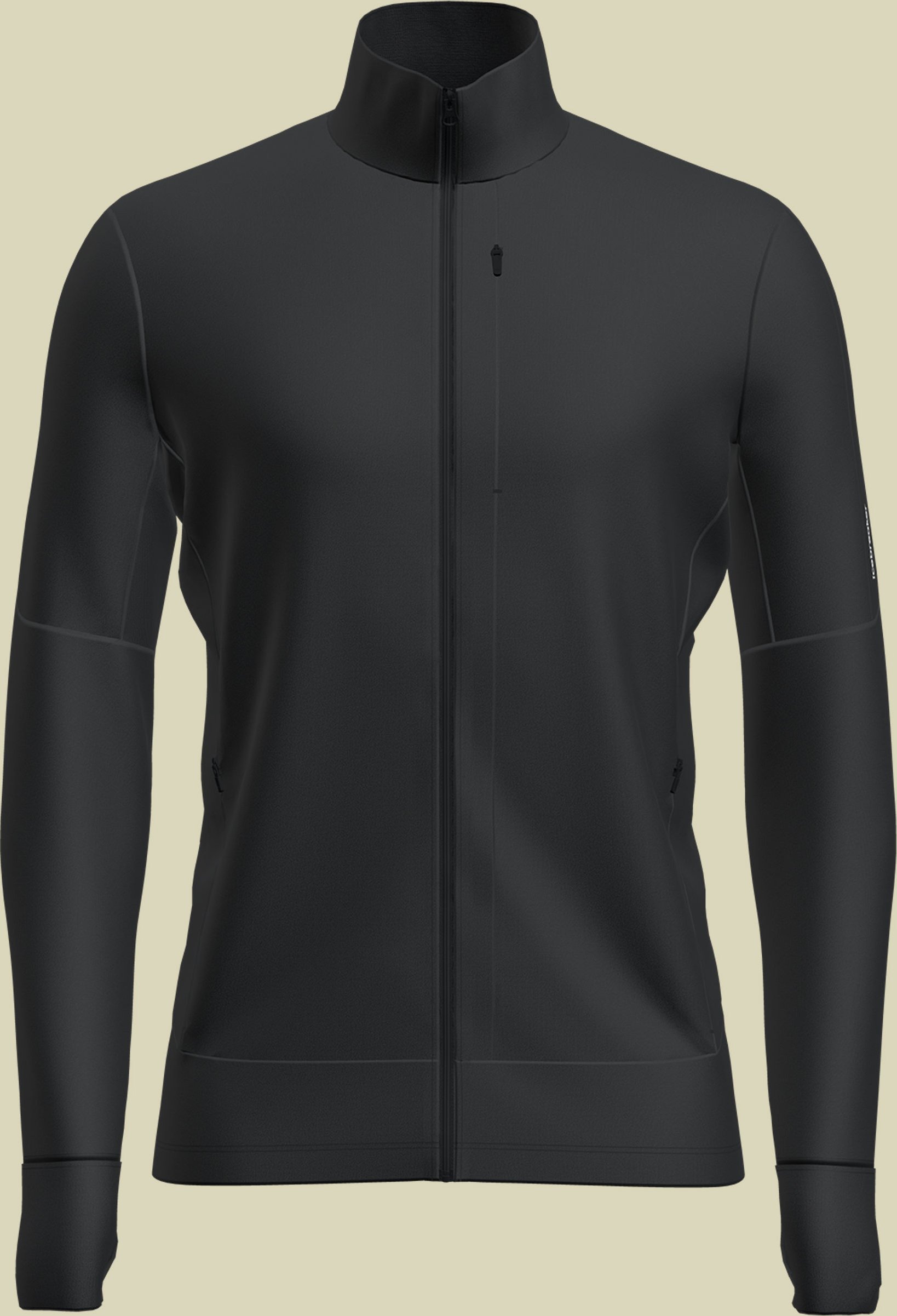 Merino 260 Quantum IV LS Zip Men XL schwarz II - black