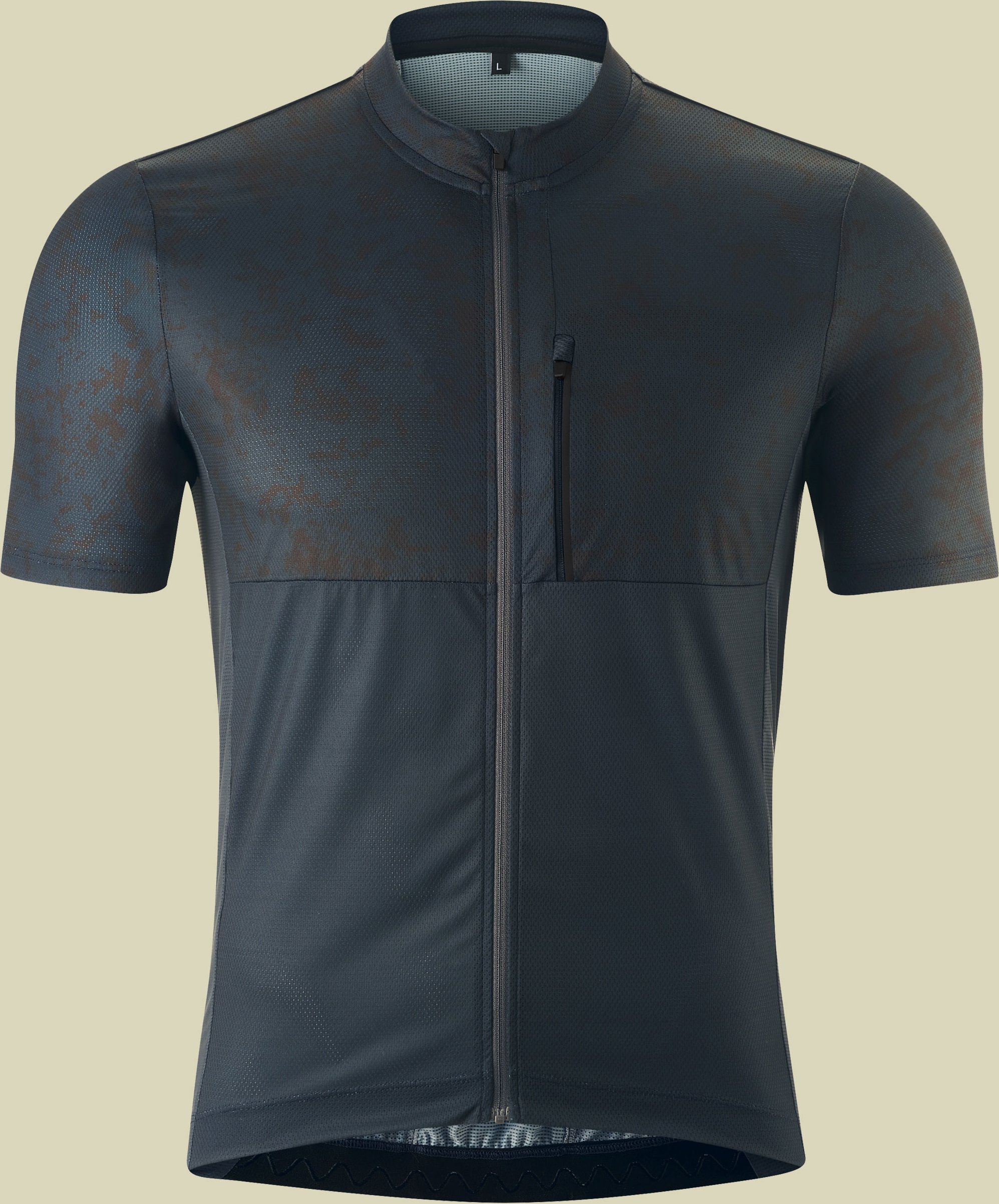 Adventure Jersey Fullzip Men S blau - Farbe outerspace