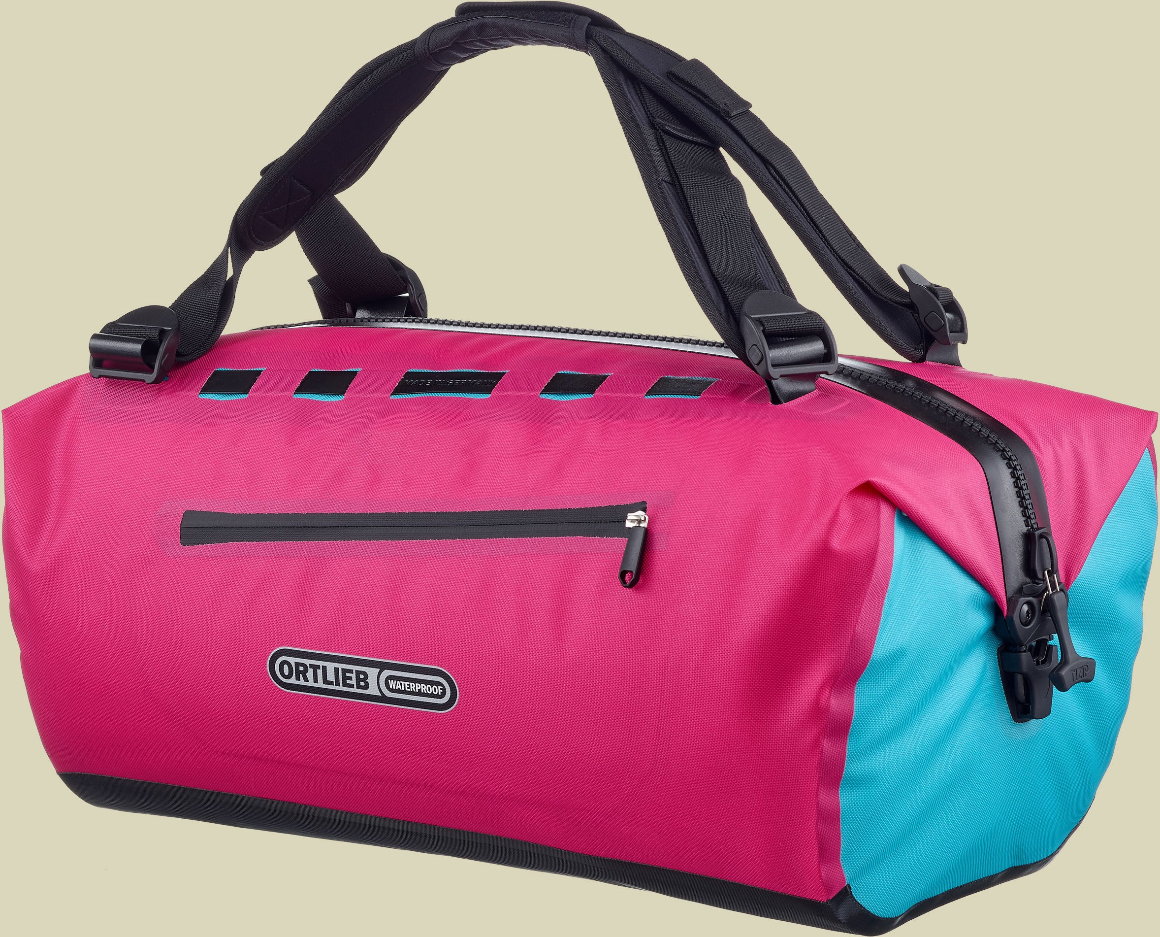 Duffle Lite 40 L pink - cyber pink-cyber blue