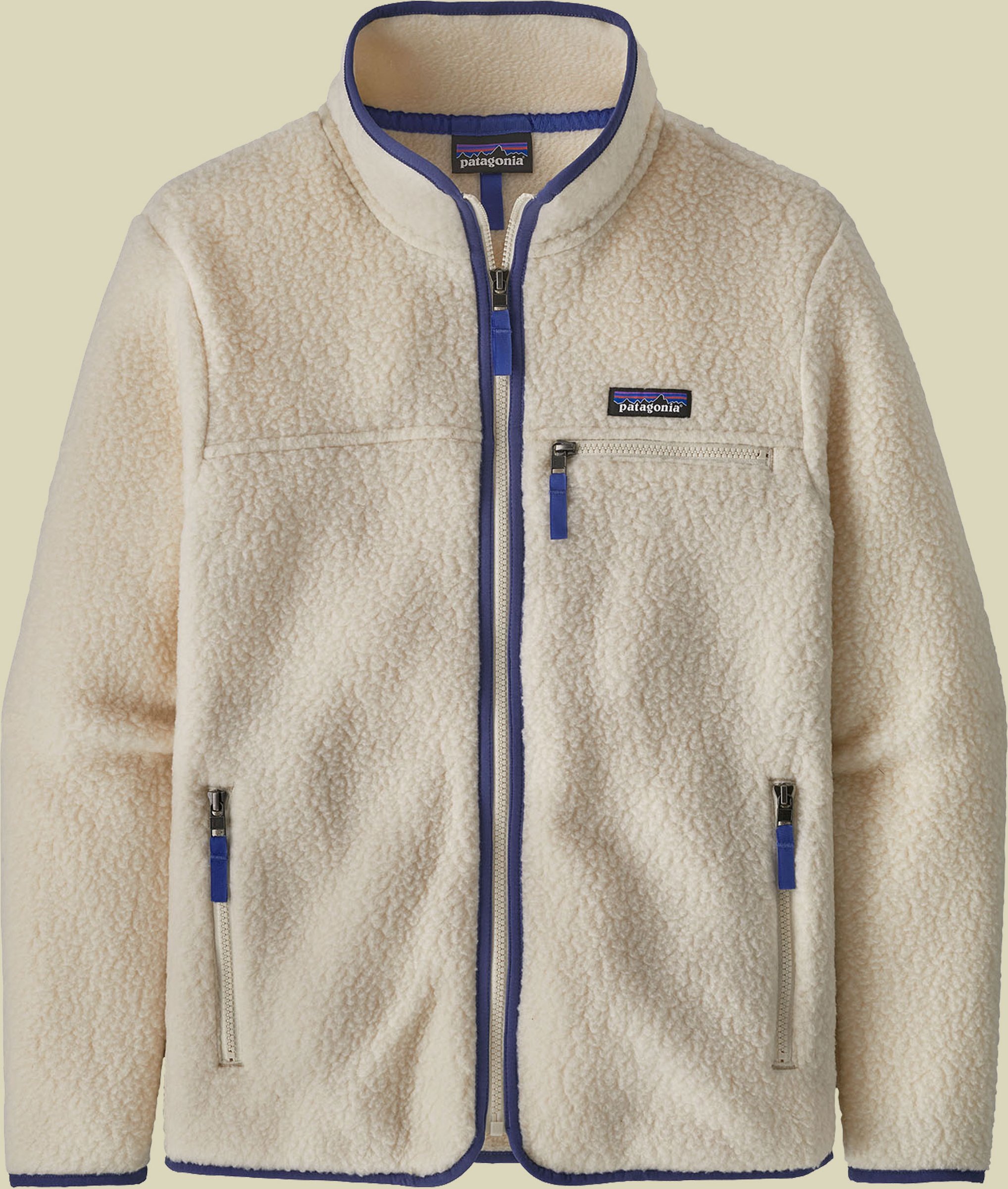 Retro Pile Jacket Women Größe M Farbe natural