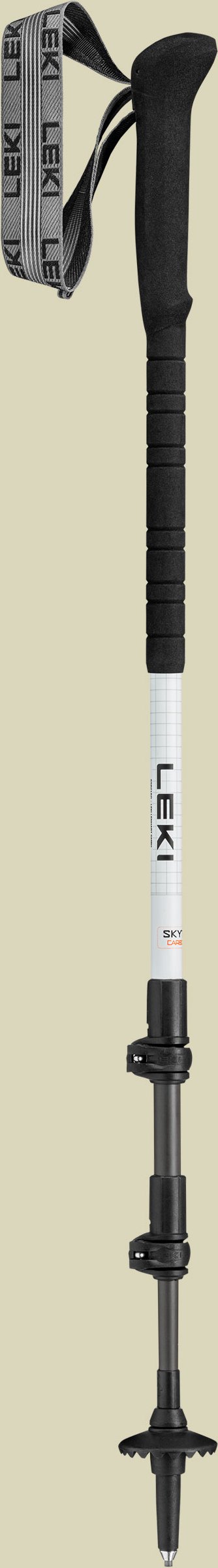 Skytera Carbon Lite Länge 100 - 135 cm Farbe white-black-neonorange