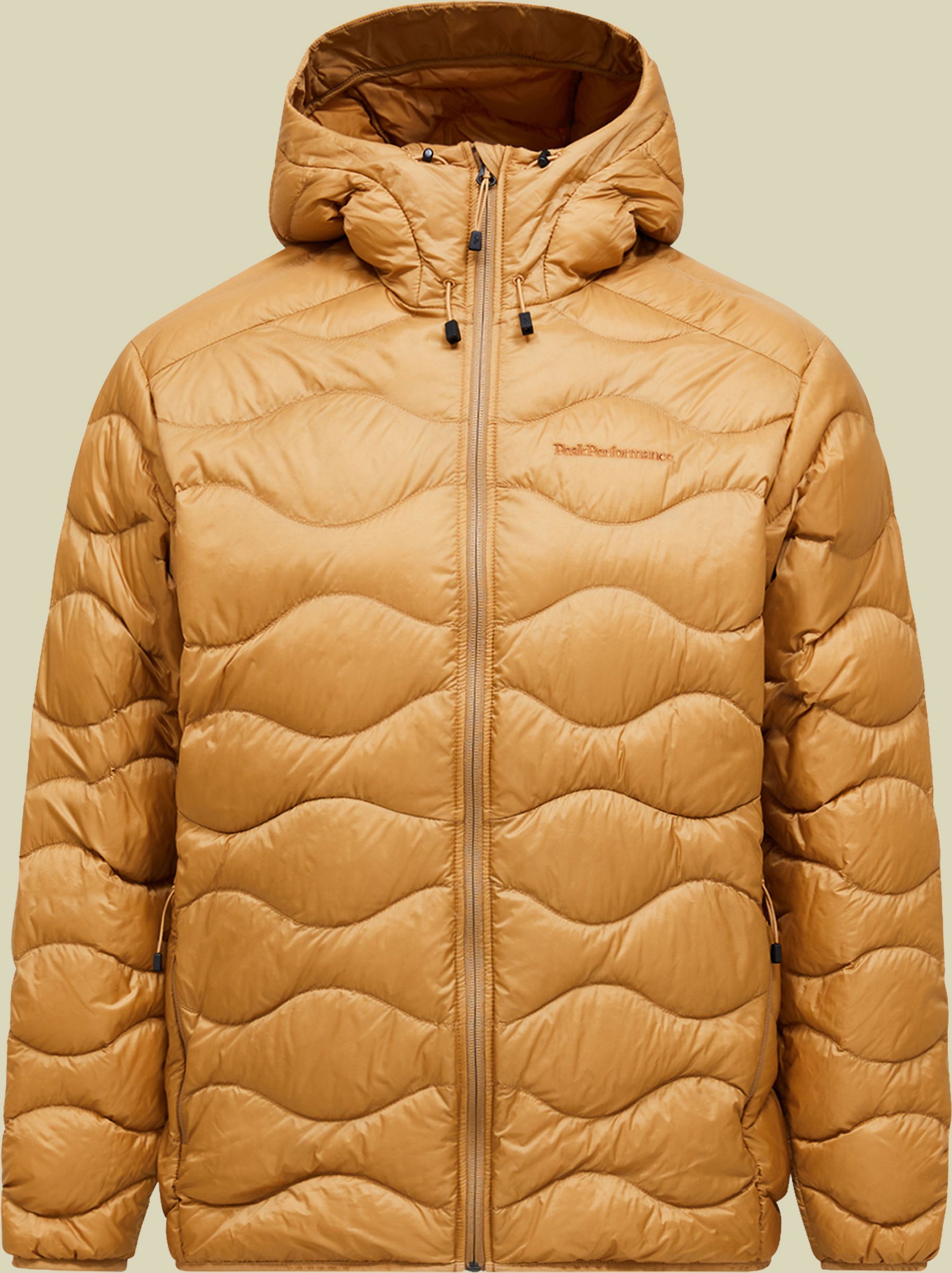 Helium Down Hood Jacket Men beige II M - sierra sand