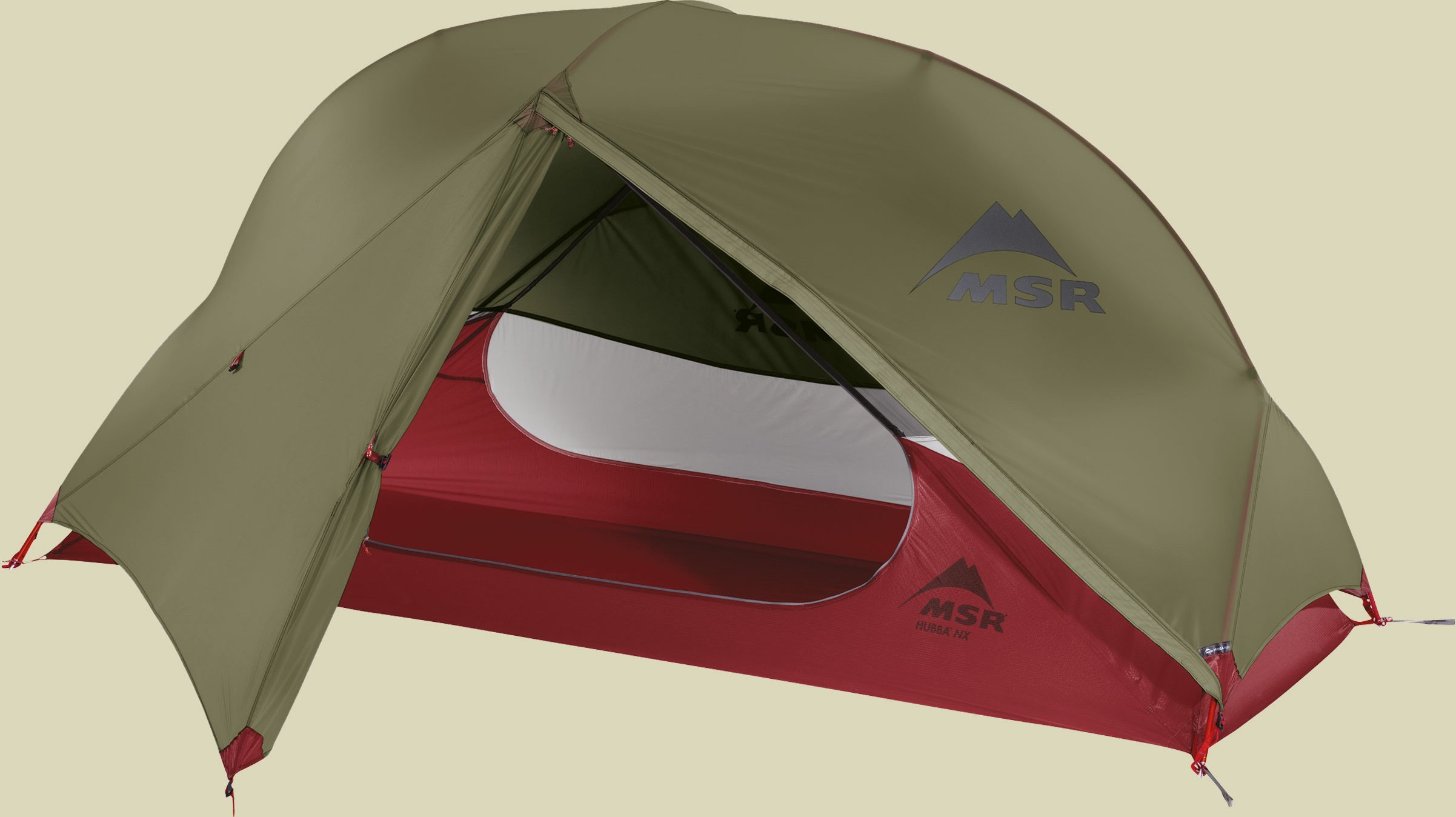 Hubba NX Tent green 1-Personen-Zelt Farbe green