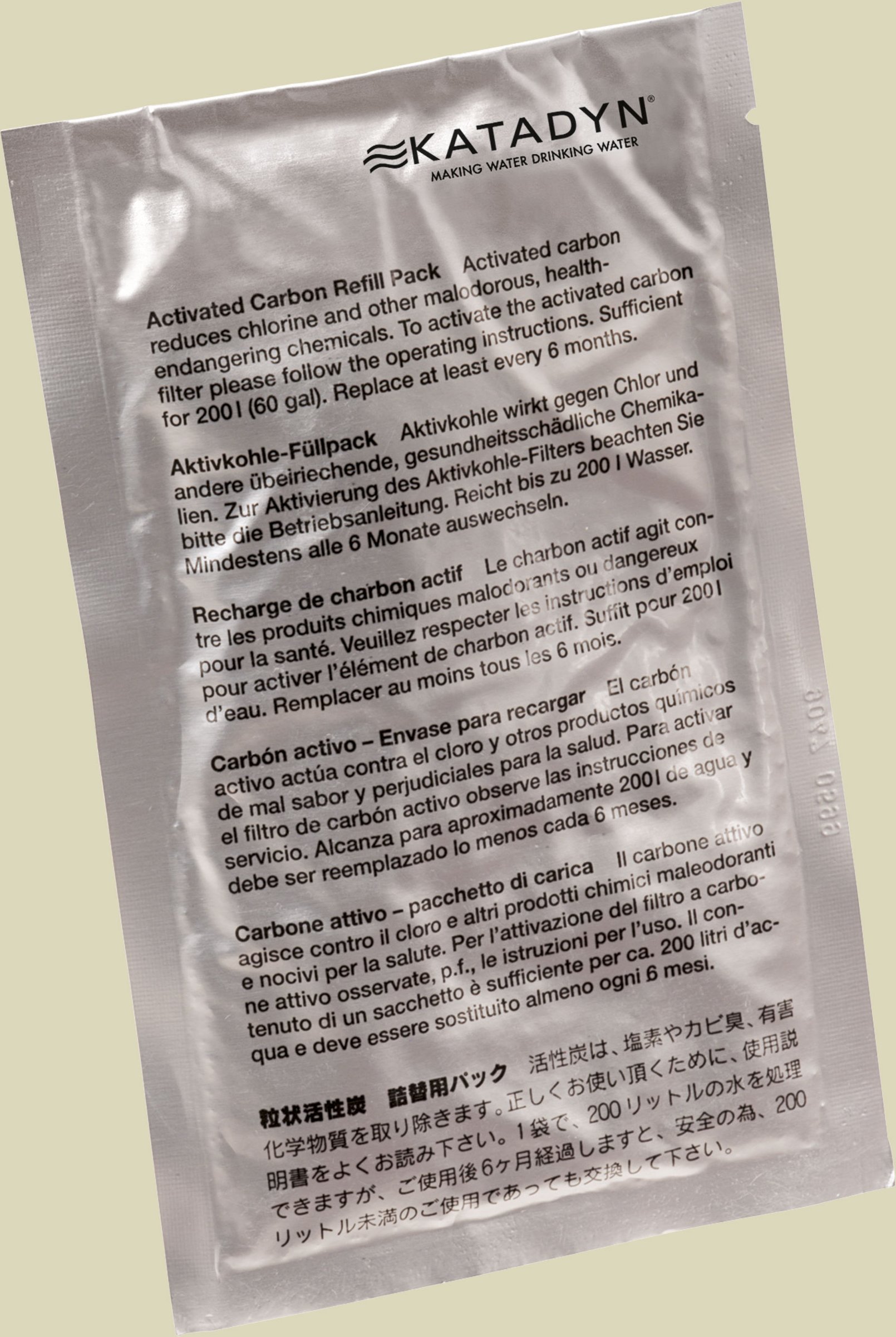 Vario Aktivkohle Nachfüllpack Inhalt: 2 Stück