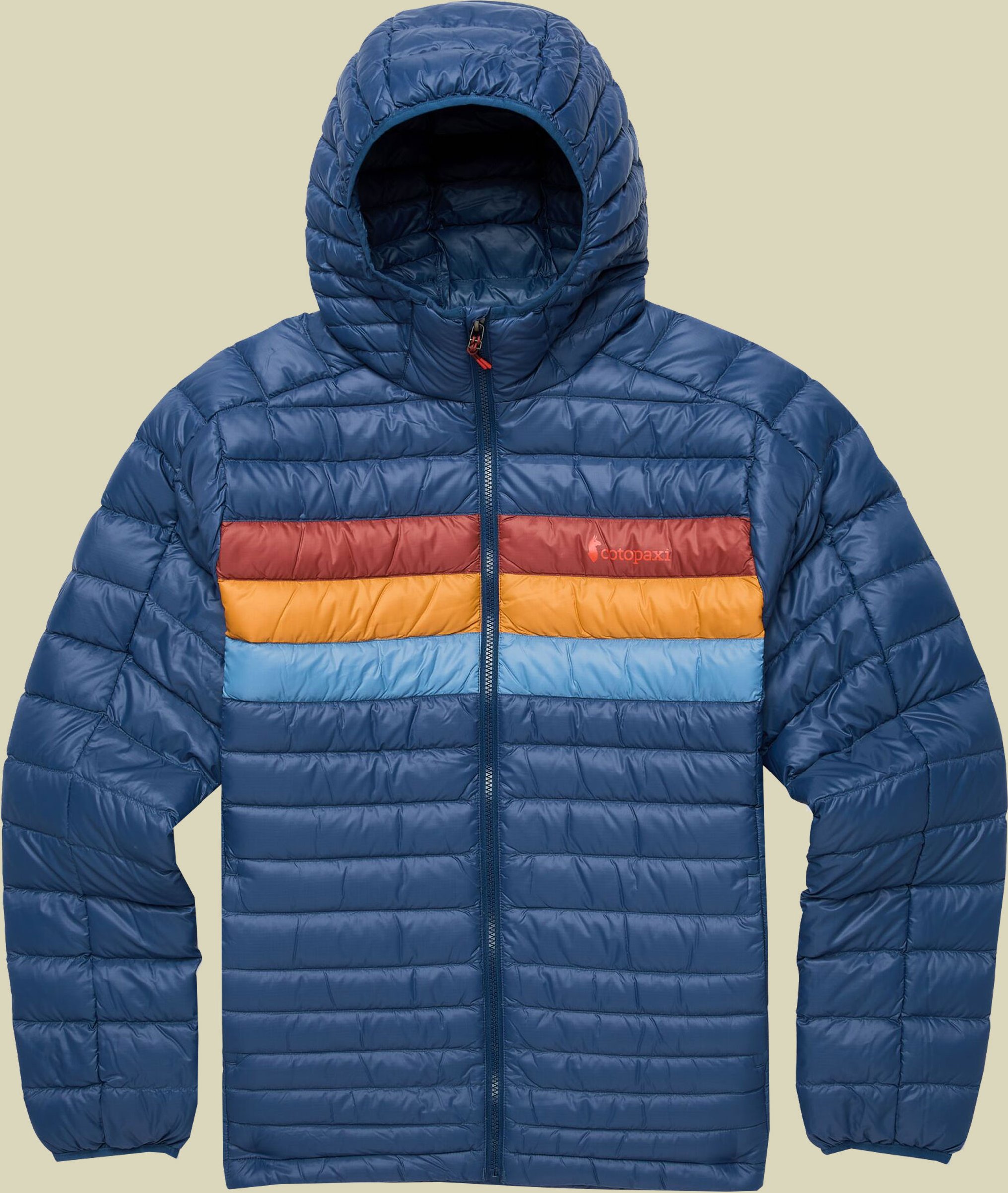 Fuego Down Hooded Jacket Men S blau