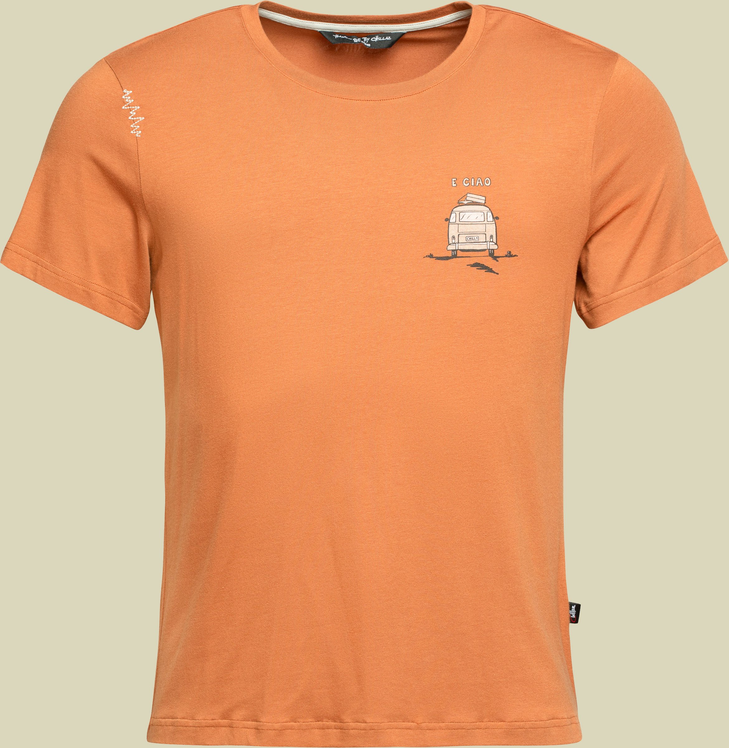 E Ciao T-Shirt Men M orange - orange brown