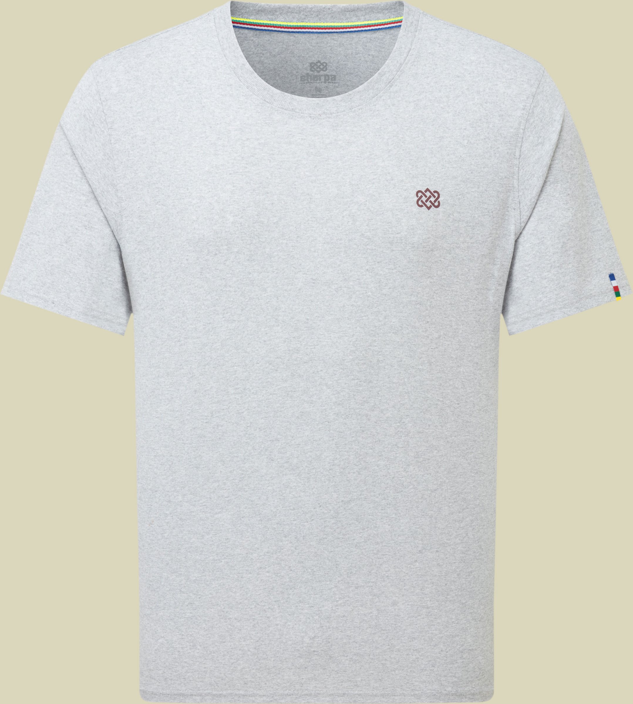 Jutnu Himalayan Tee Men L grau- Farbe monsoon