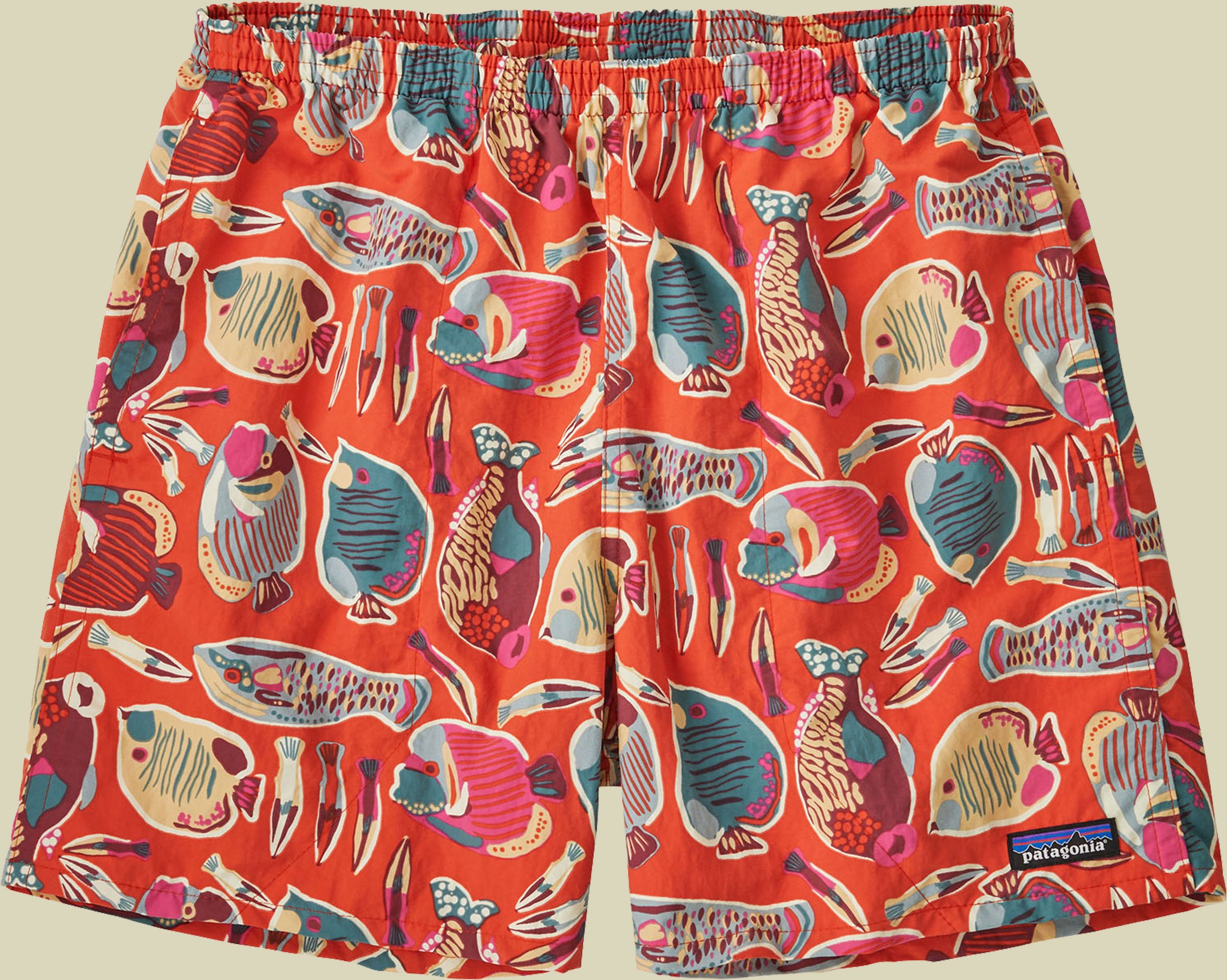 Baggies Shorts - 5 in. Men mehrfarbig 2 S - Farbe wrasse:polinator orange