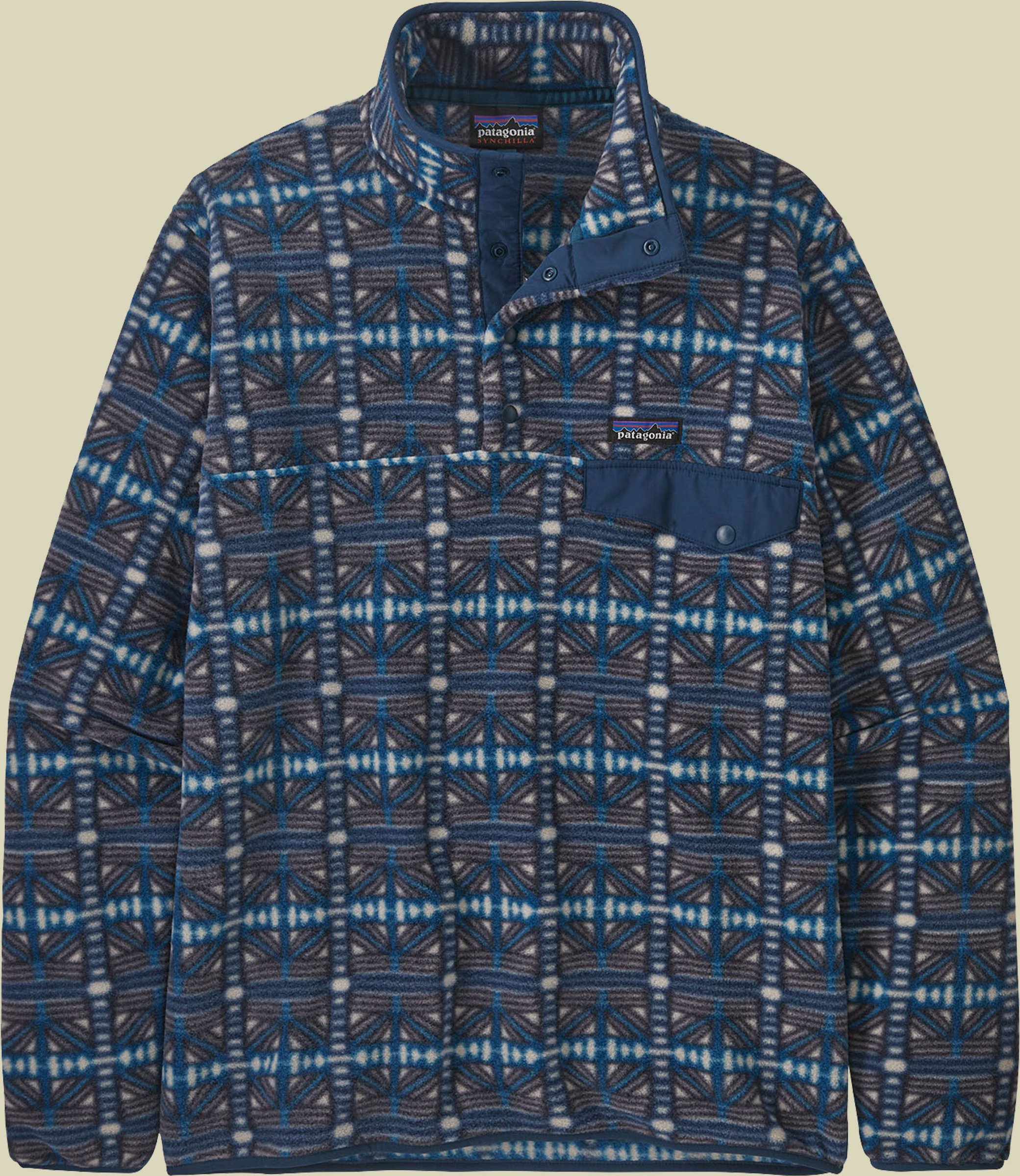 Lightweight Synch Snap-T Pullover Men Größe XL Farbe snow beam:dark natural