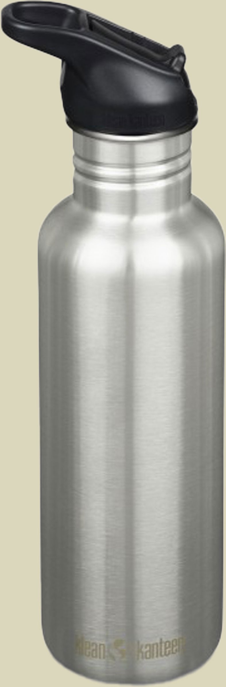 Kanteen Classic (Flip Sport Cap) 800 ml grau - Farbe brushed stainless