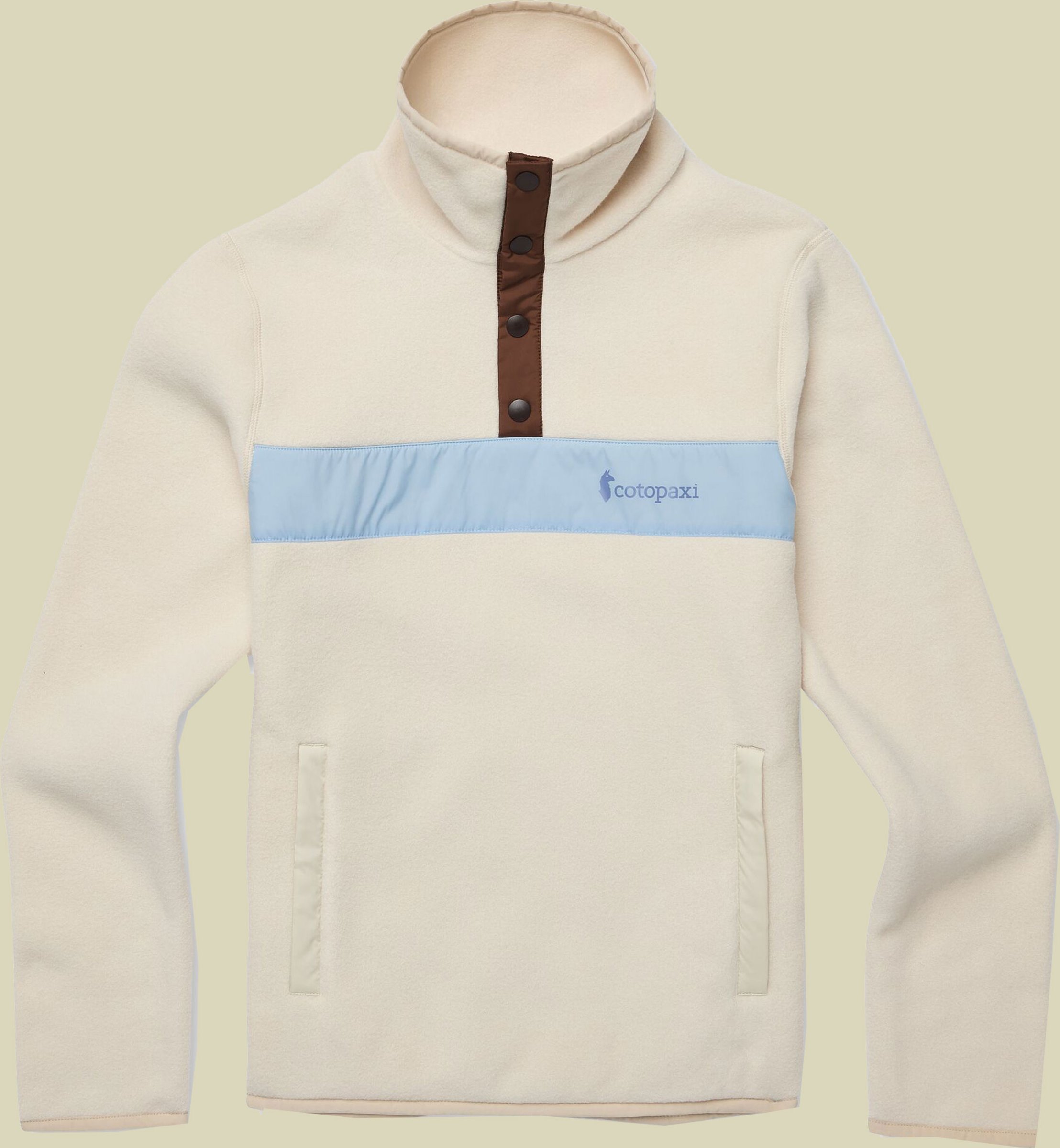 Teca Fleece Pullover Women L weiß - like a cloud