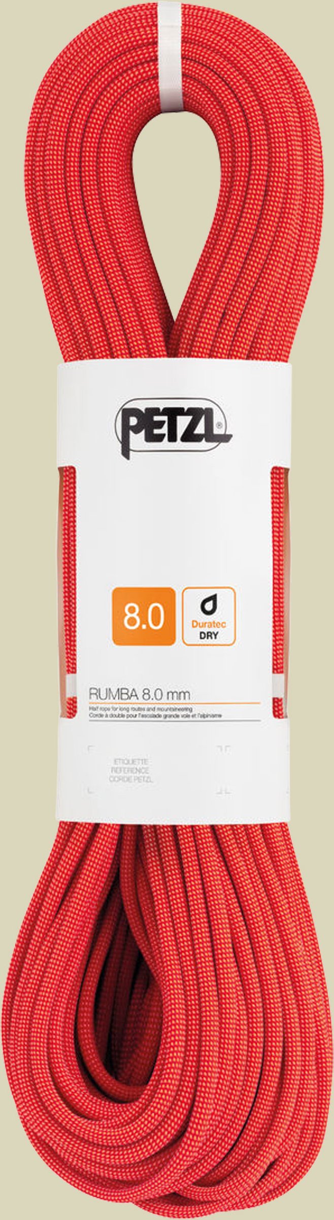 Rumba 8.0 mm Länge 60 m Farbe rot