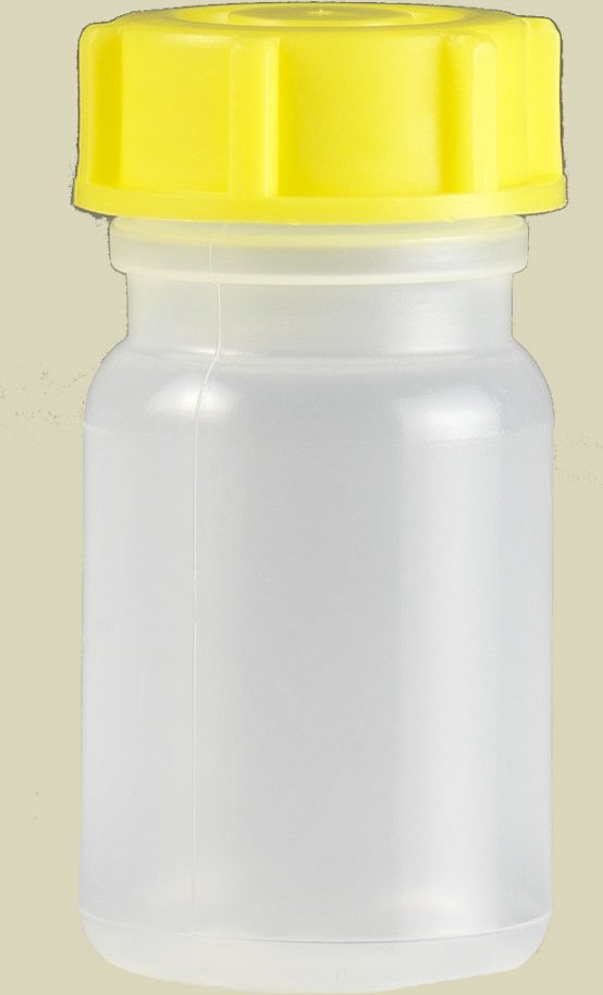 Weithalsflasche rund Volumen 50 ml