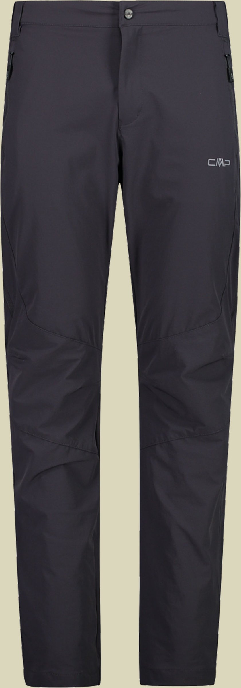 Man Long Pant 52 grau - Farbe antracite-cemento