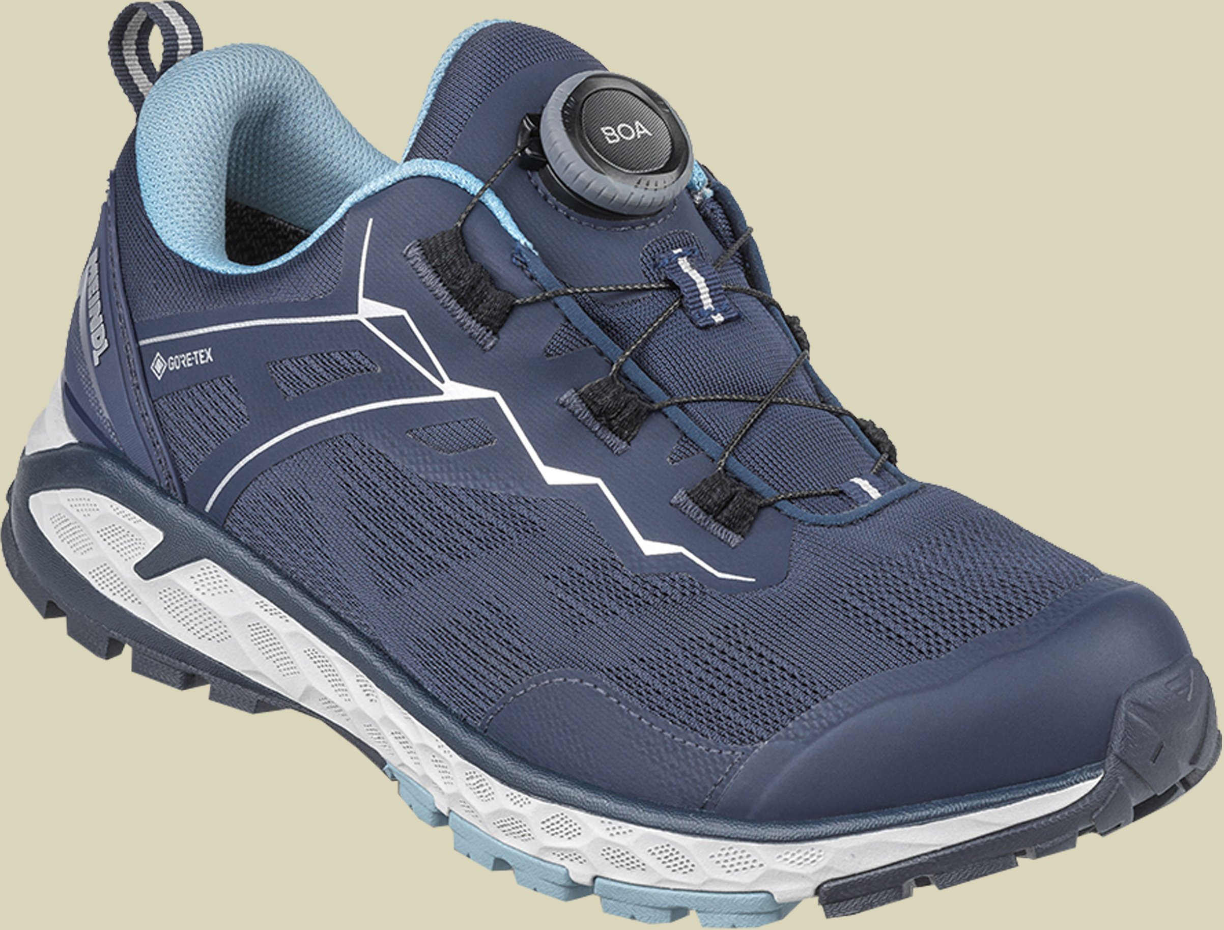 Power Walker Lady 3.5 (Boa) Größe UK 5,5 Farbe marine-azur