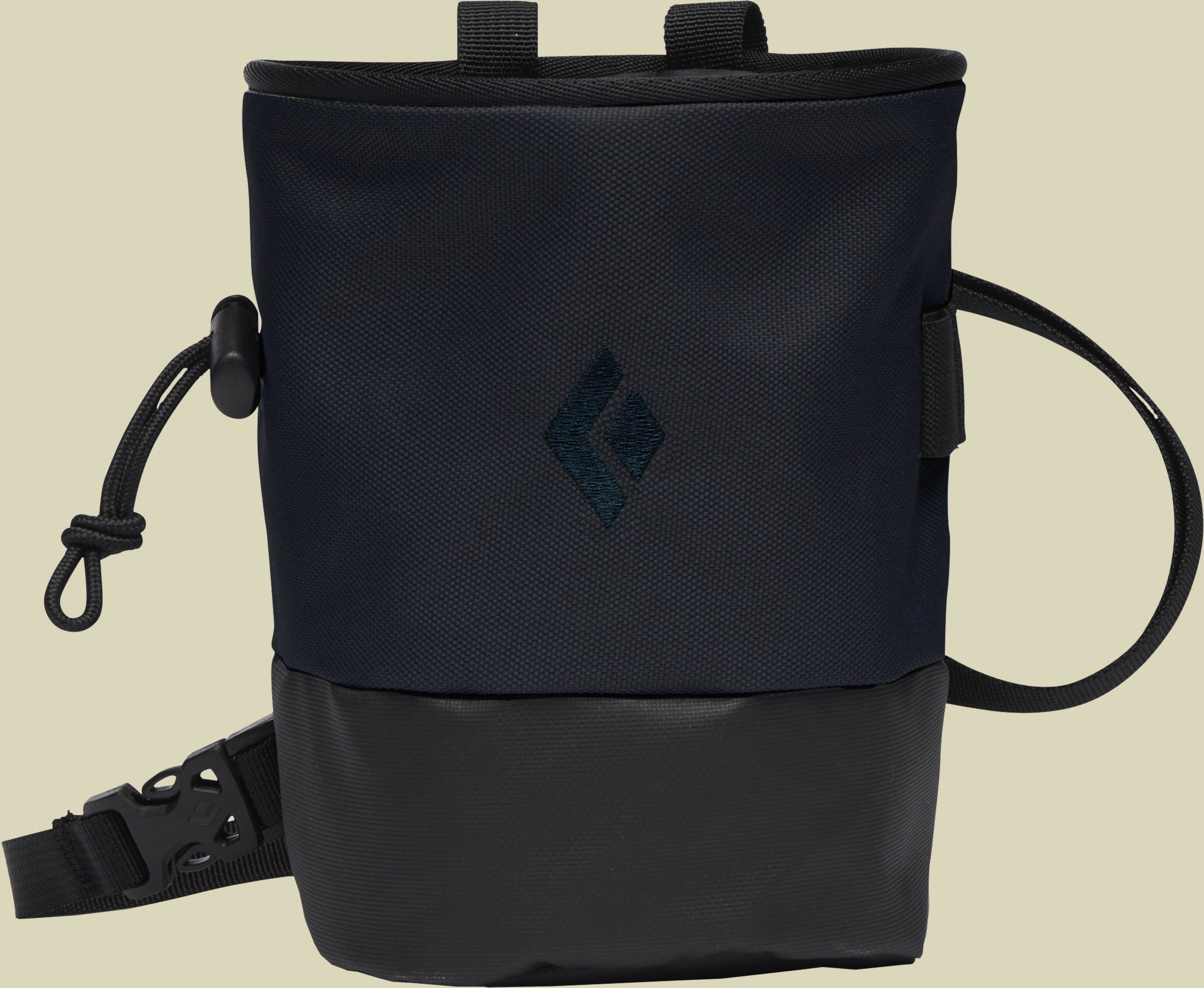 Mojo Zip Chalk Bag M_L schwarz - carbon