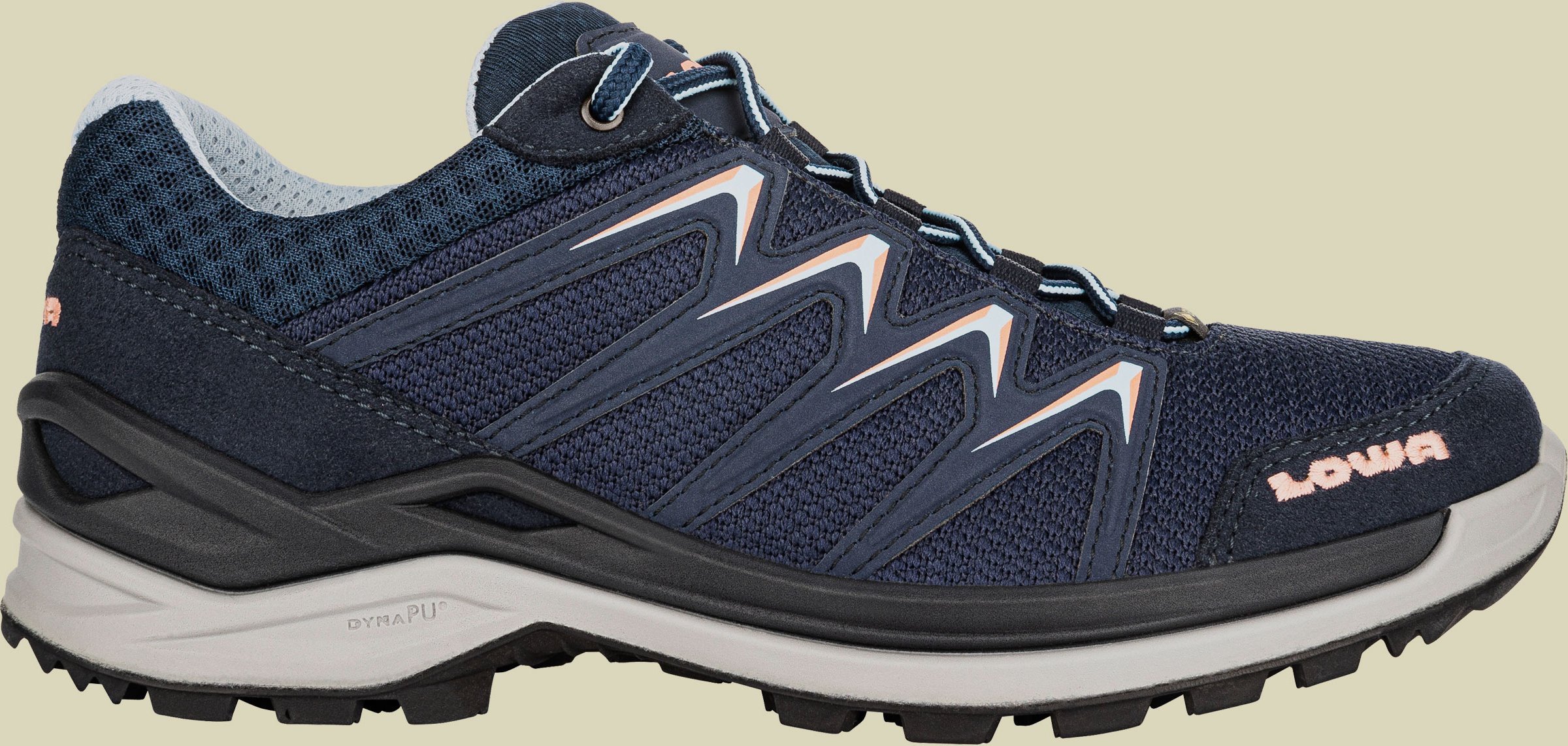 Innox Pro GTX Lo Women UK 8 blau - navy/lachs