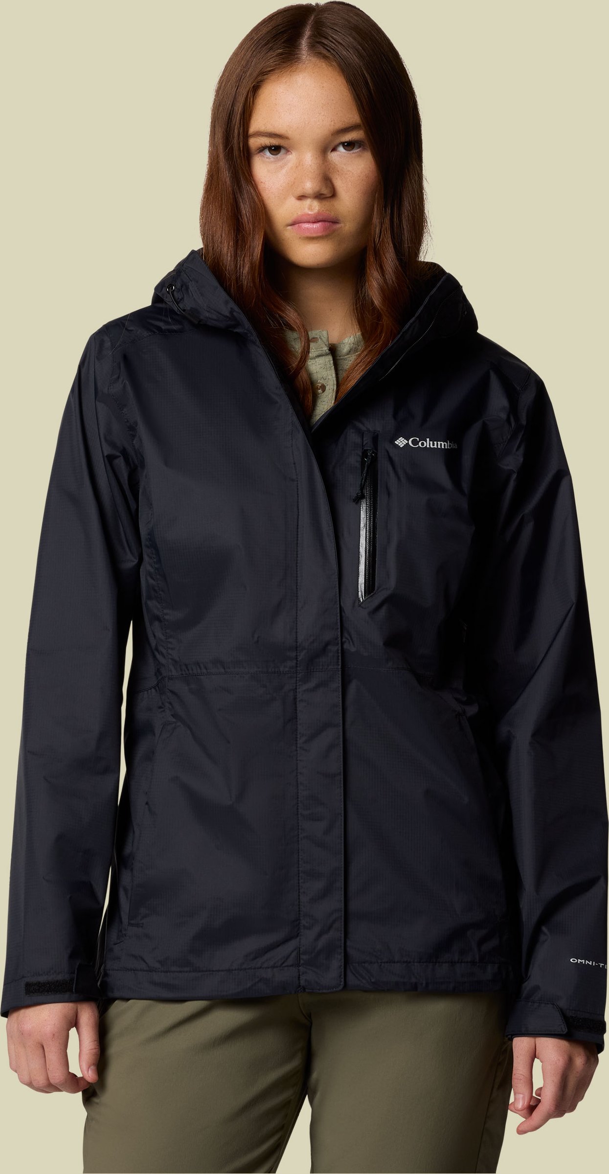 Pouring Adventure III Jacket Women L schwarz - Farbe black