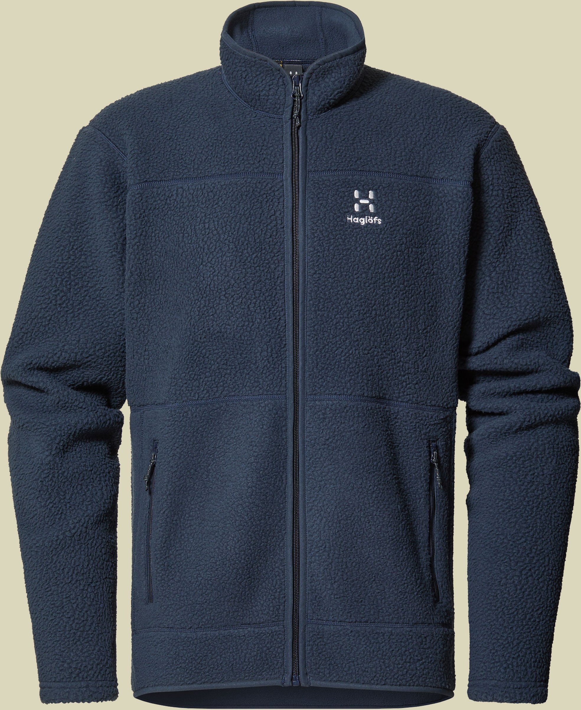 Mossa Pile Jacket Men Größe M Farbe tarn blue