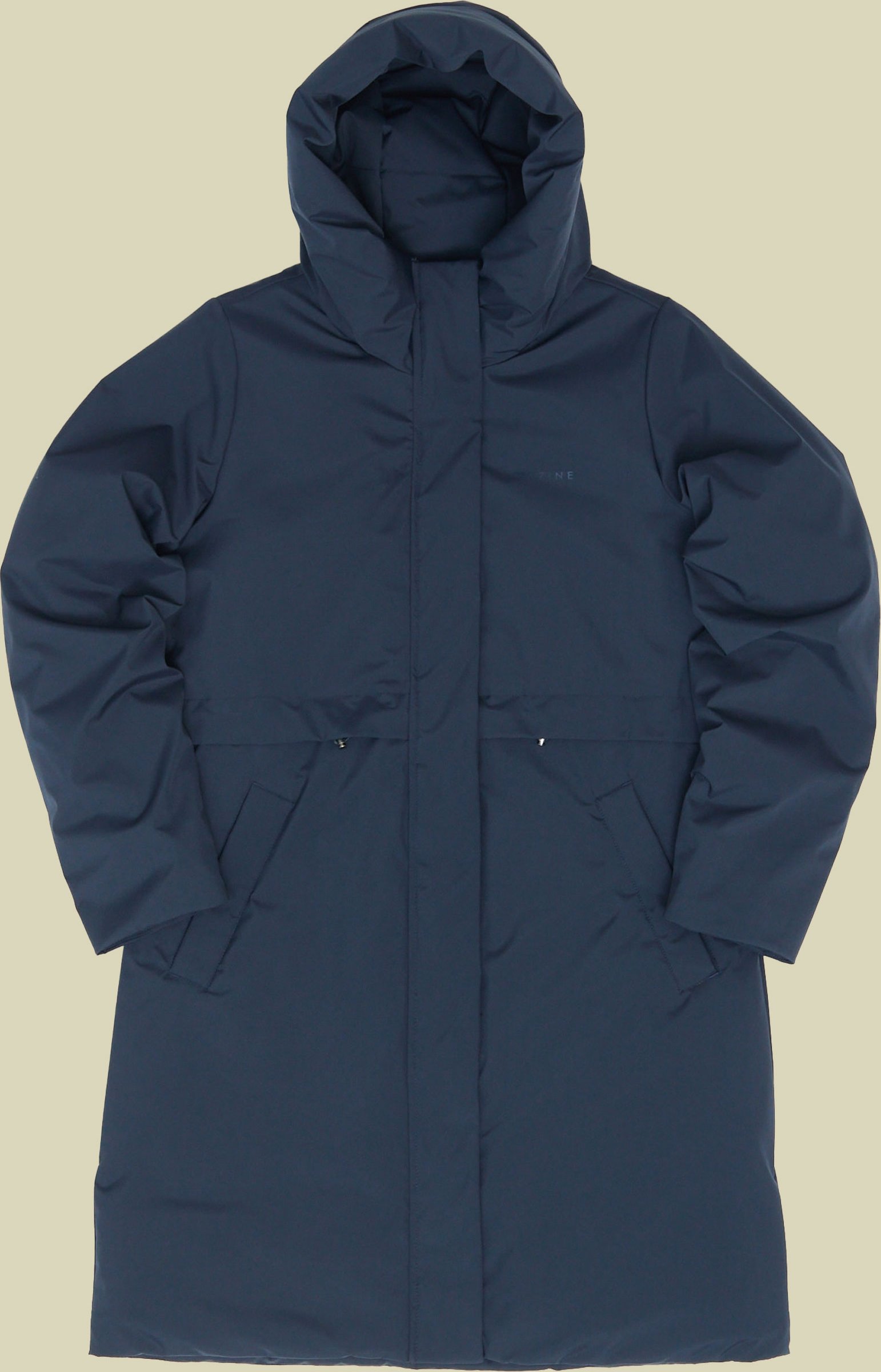 Thumbnail - Basic Padded Parka Women S blau - Farbe dark navy