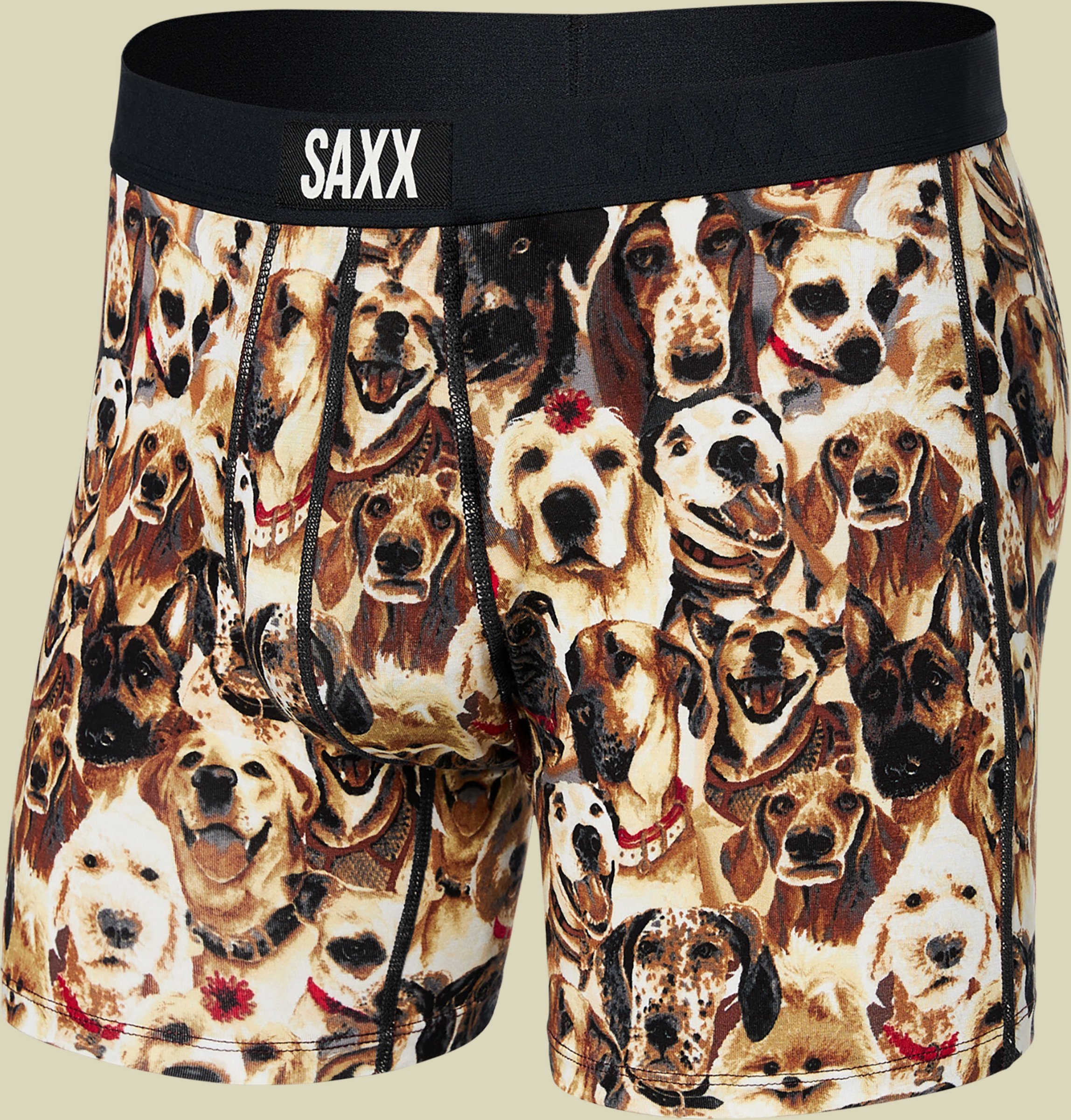 Vibe Super Soft Boxer Brief Größe S Farbe dogs of saxx-multi