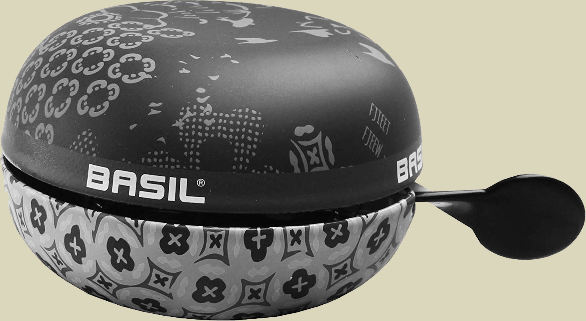 Ding-Dong Glocke Bohème Farbe charcoal