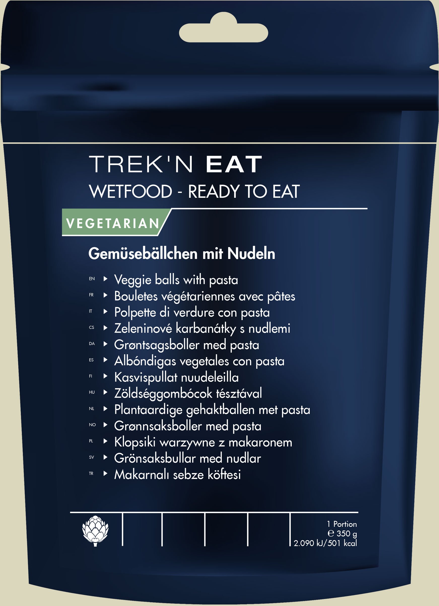 Gemüsebällchen mit Nudeln-RTE one size 350g