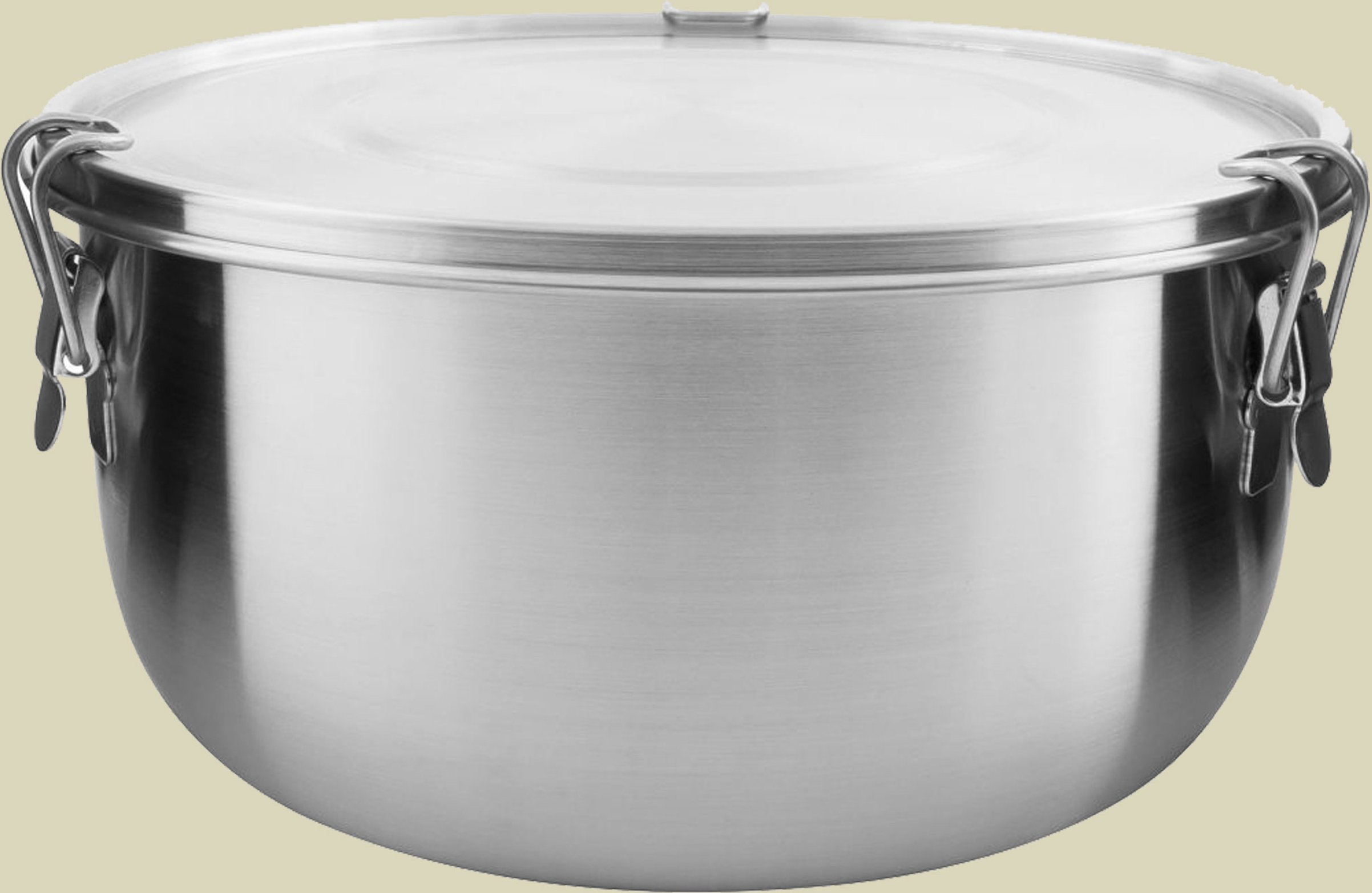 Foodcontainer 2,0 L Volumen 2 Liter Farbe: edelstahl