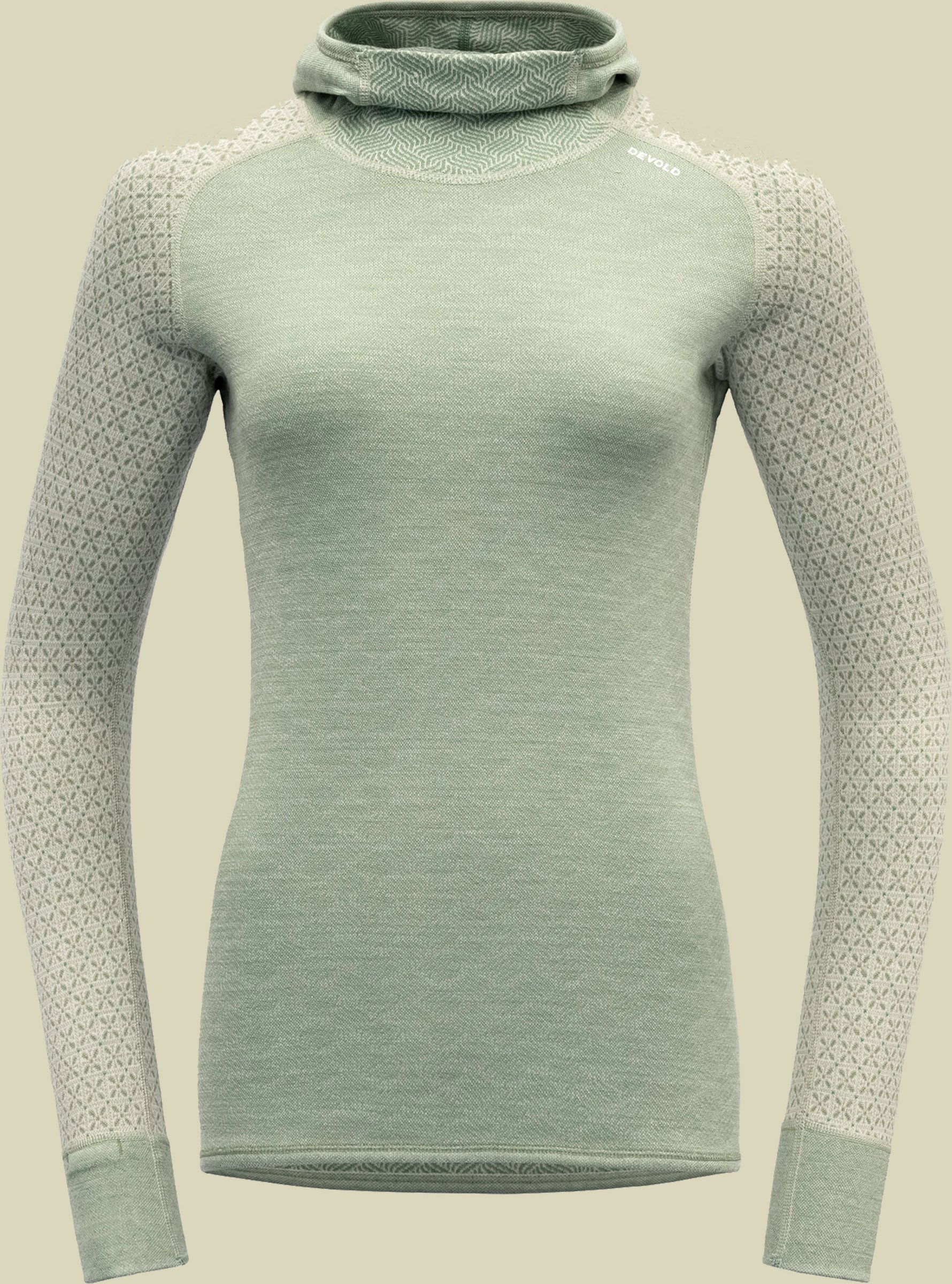 Thumbnail - Kvitegga Merino 230 Hoodie Woman raw white S