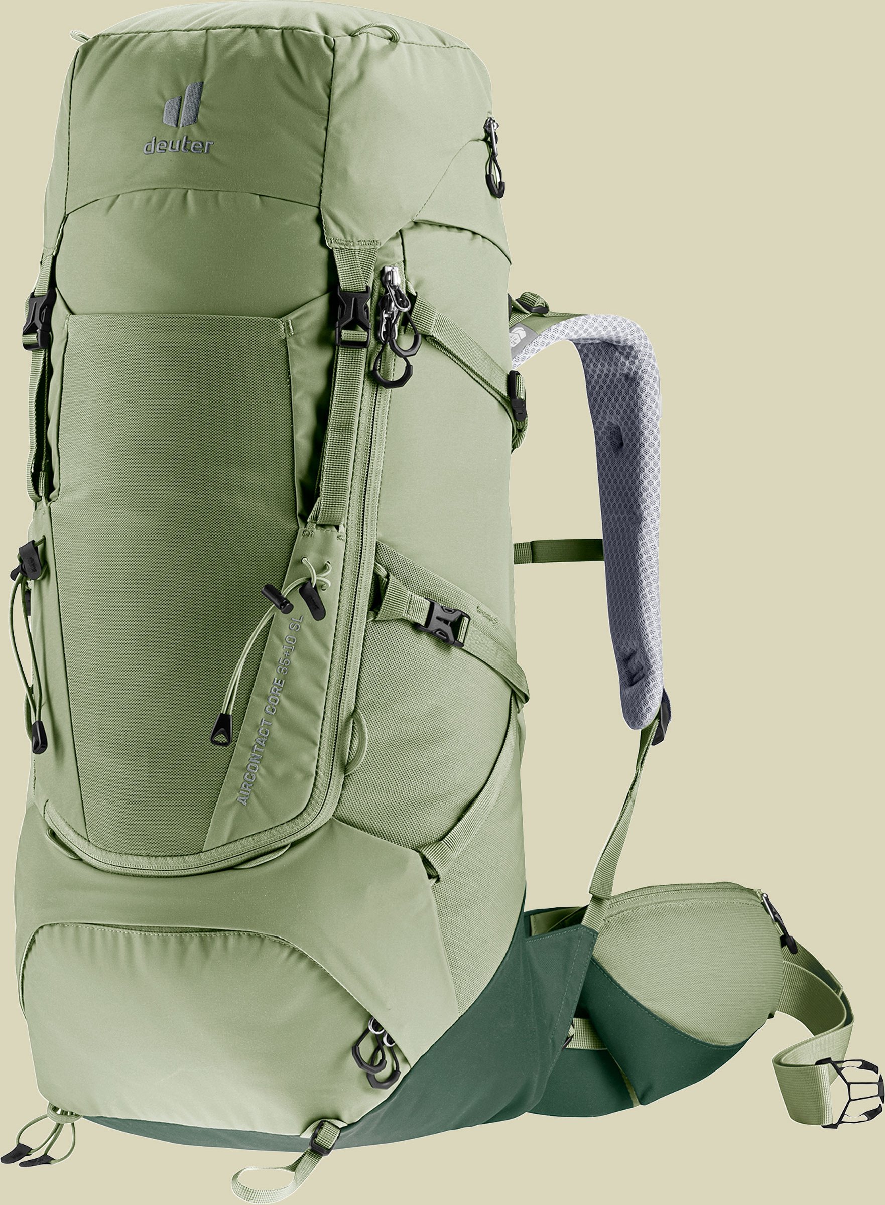 Aircontact Core 45+10 SL Women grün 45 L + 10 L - Farbe grove-ivy