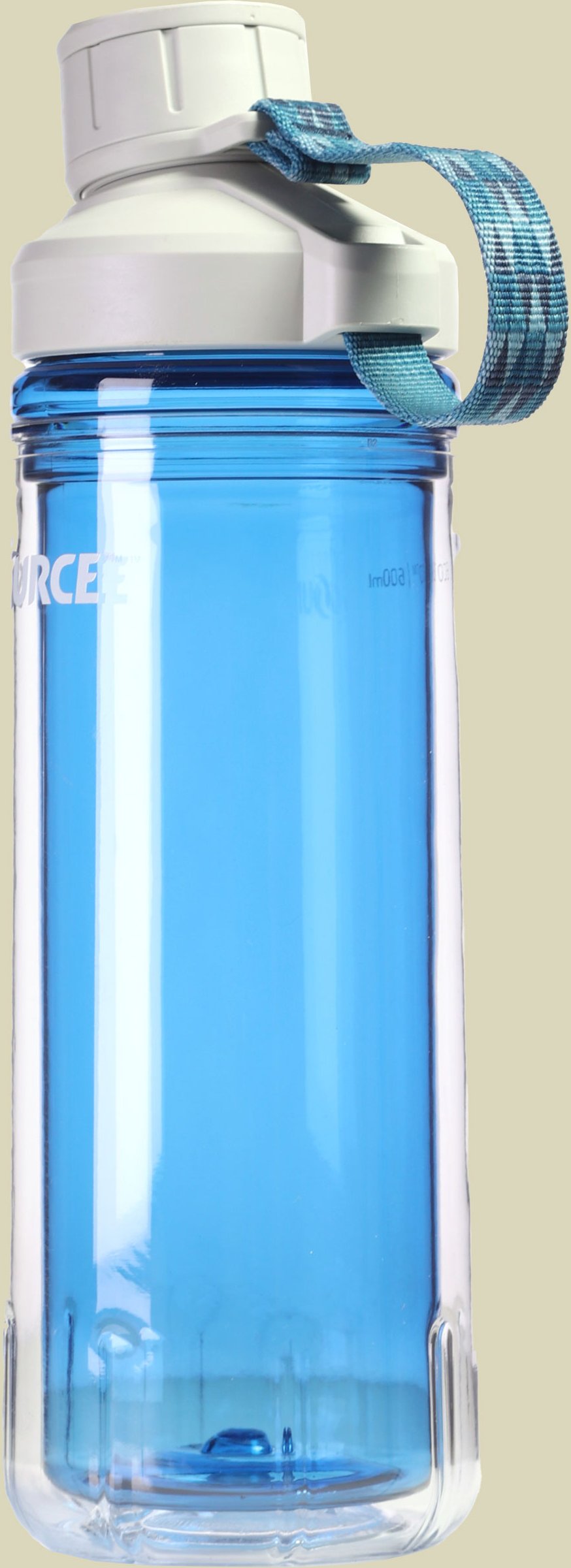 Eco Tritan double wall blau 0,6 - bayou blue-triangles blue