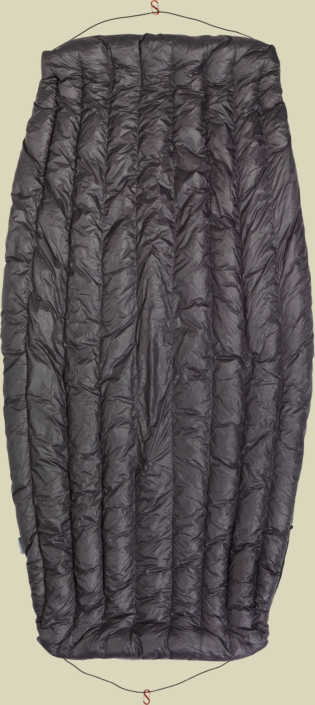 Hammock Underquilt Down Maße: 205 x 122/88 cm Farbe: tempest gray/ silverbird